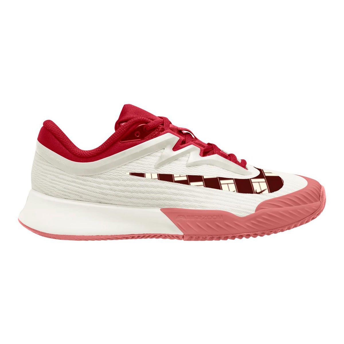 Nike Zoom Vapor Pro 3 Chaussure terre battue Femmes - crème, rouge foncé