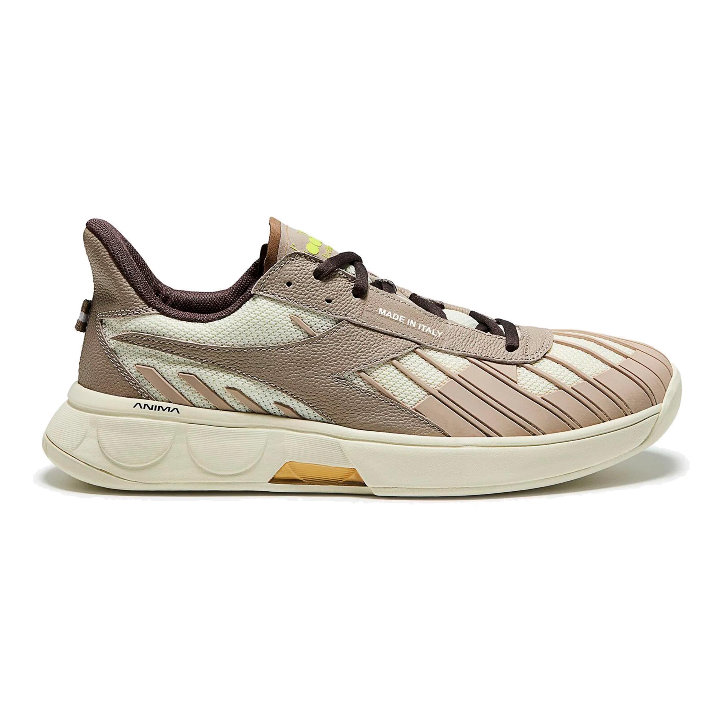 Diadora B. Elite Star made in Italy Allcourt schoen Unisex - beige, grijs