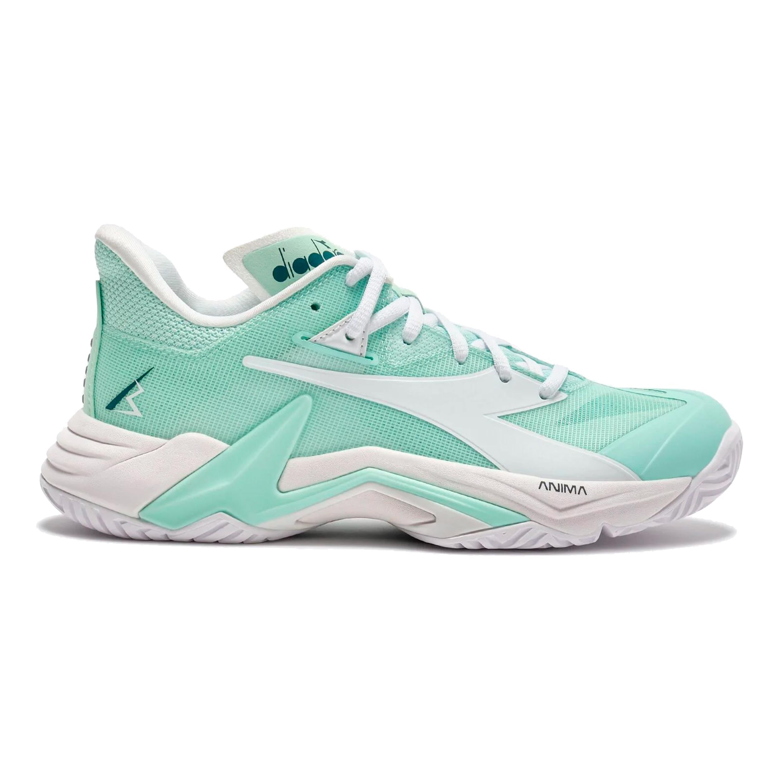 Diadora B.Icon 3 Allcourt schoen Dames-groen, wit