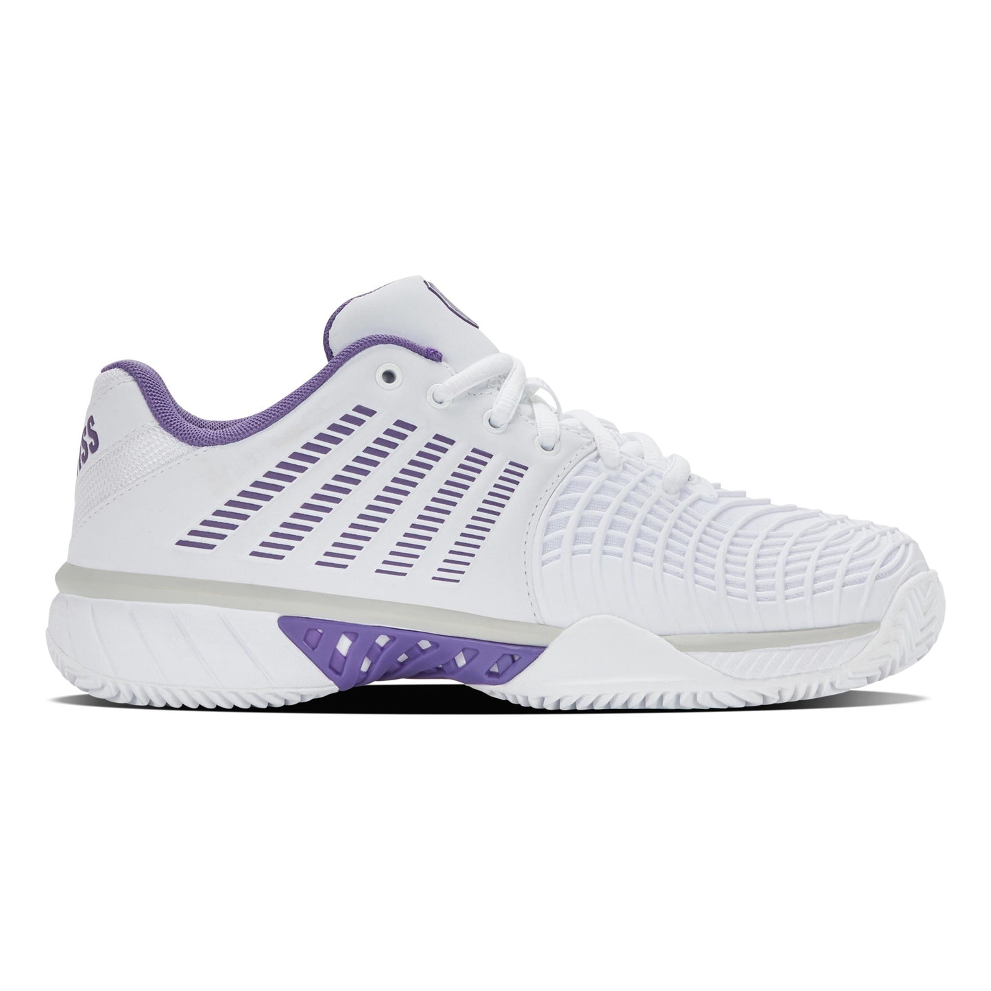K-Swiss Express Light 3 Chaussure terre battue Femmes - blanc, lavande