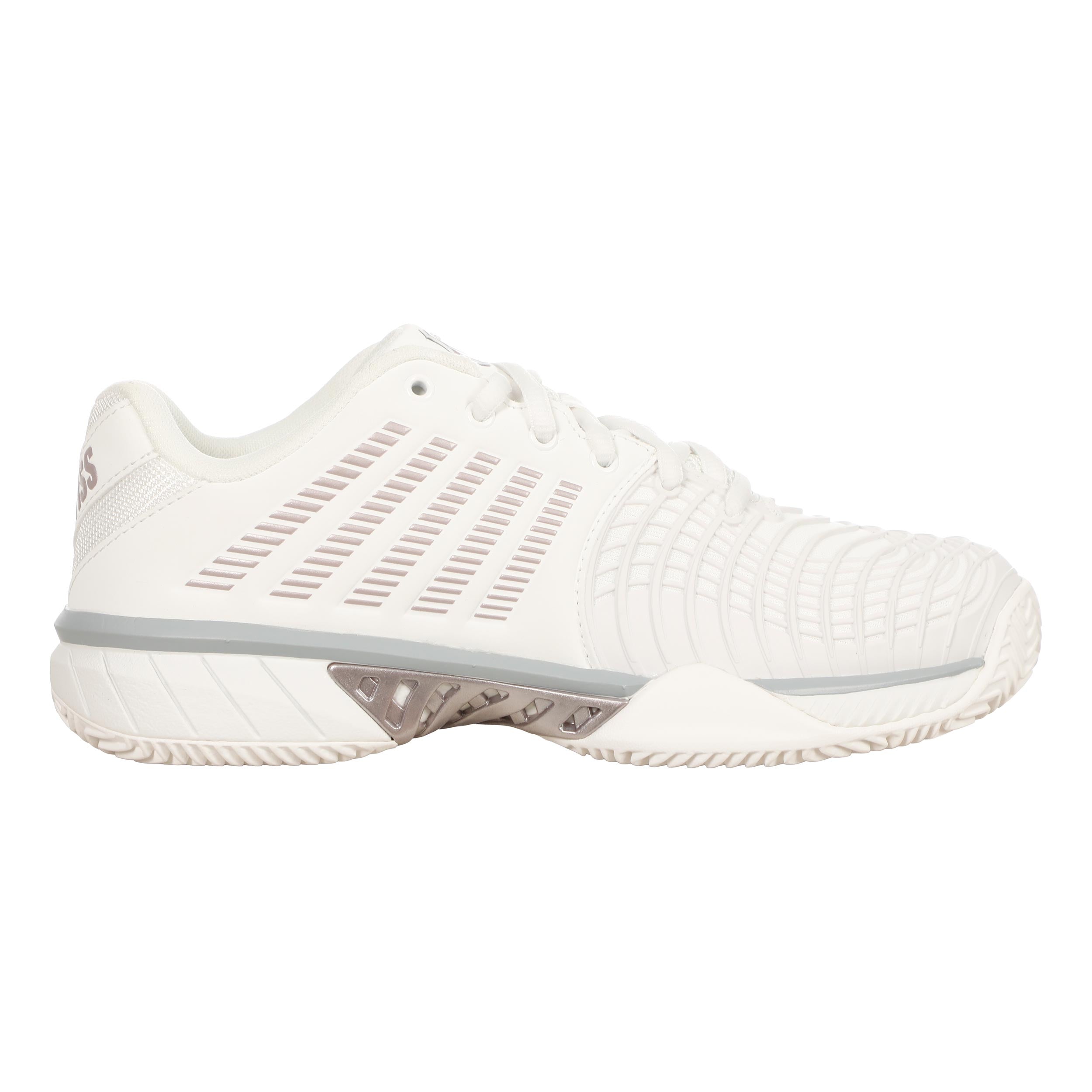 K-Swiss Express Light 3 Gravelschoen Dames - wit, grijs