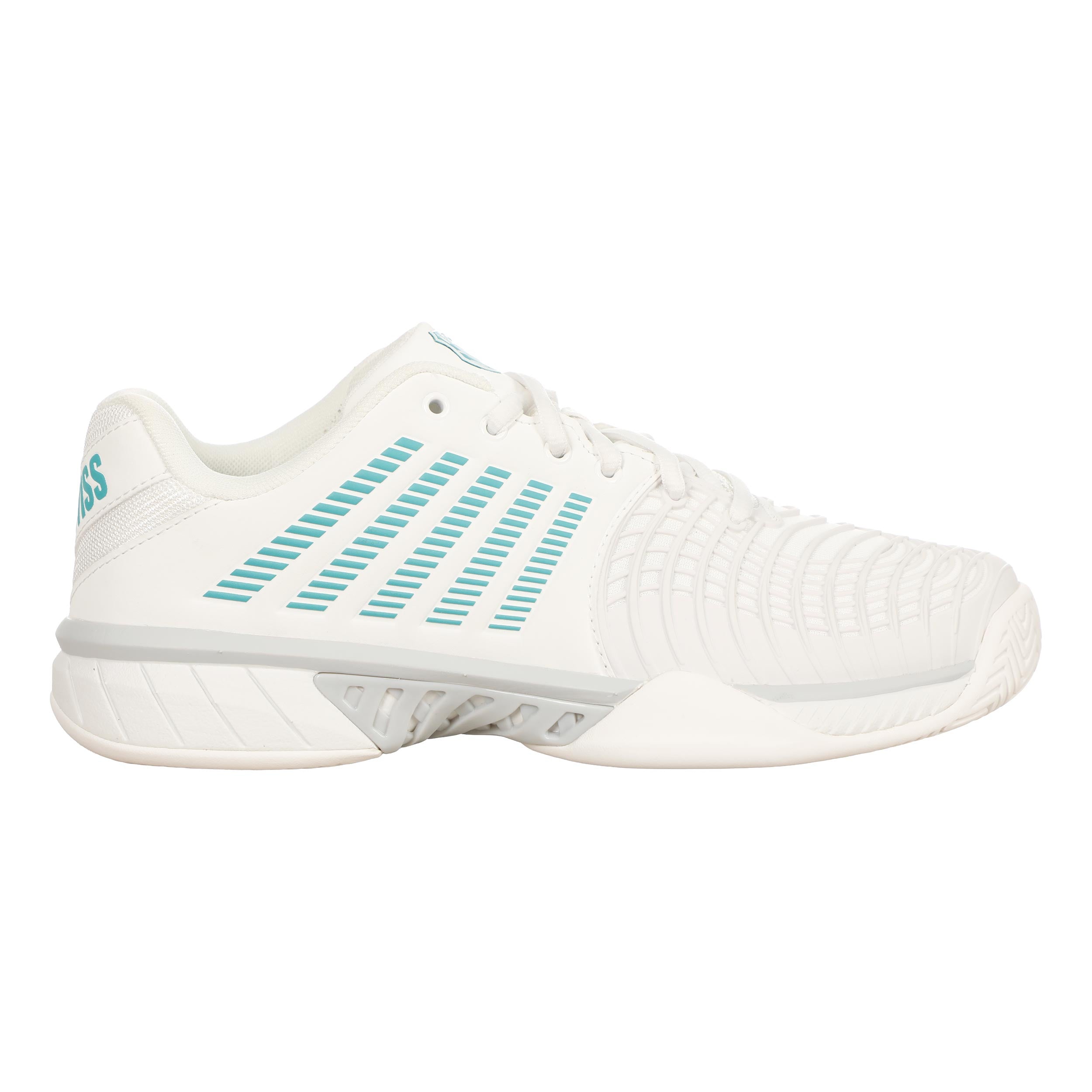 K-Swiss Express Light 3 Allcourt schoen Dames - wit, turkoois