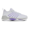 Hypercourt Supreme 2 Gravelschoen Dames - wit, lavendel