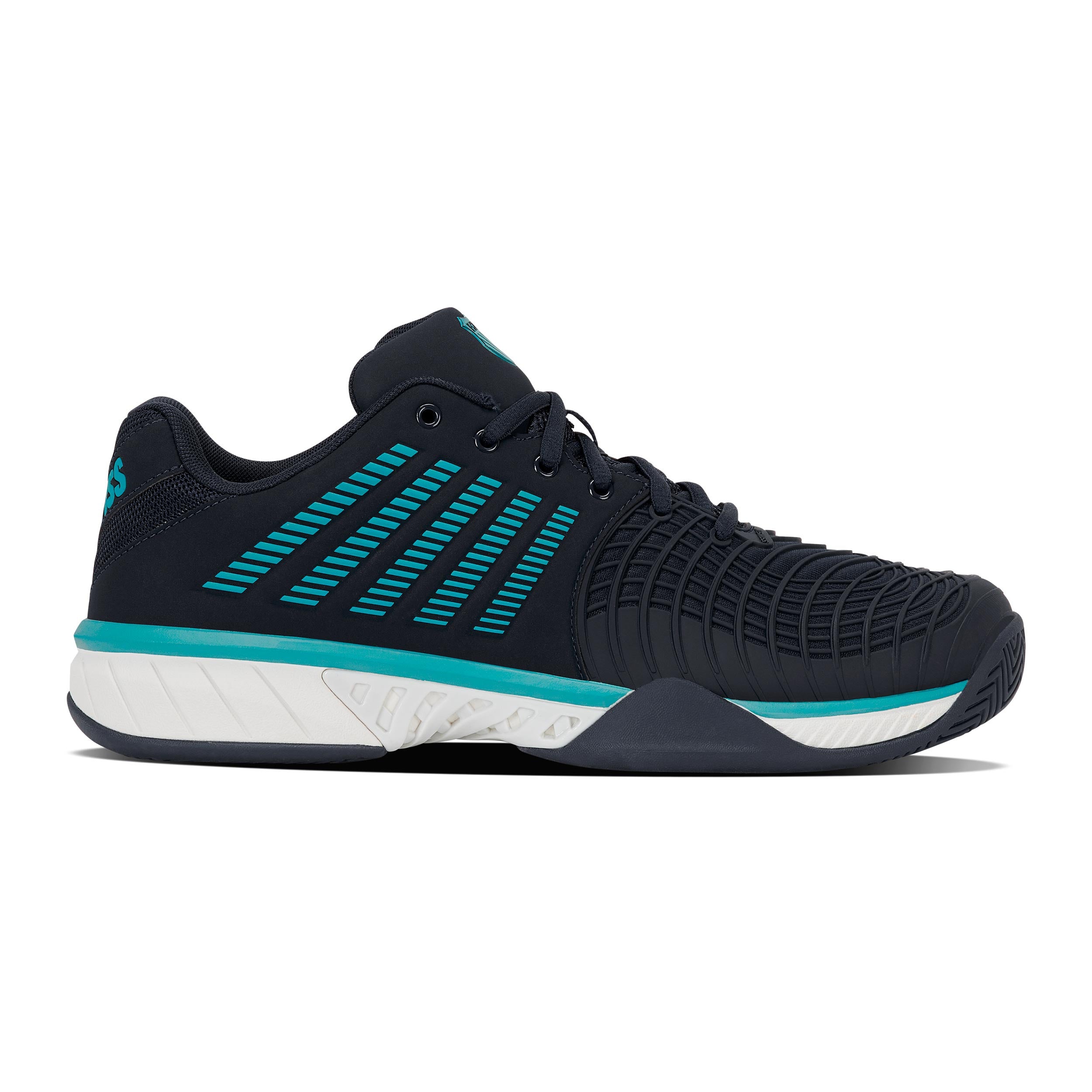 K-Swiss Express Light 3 Allcourt schoen Heren - zwart, turkoois