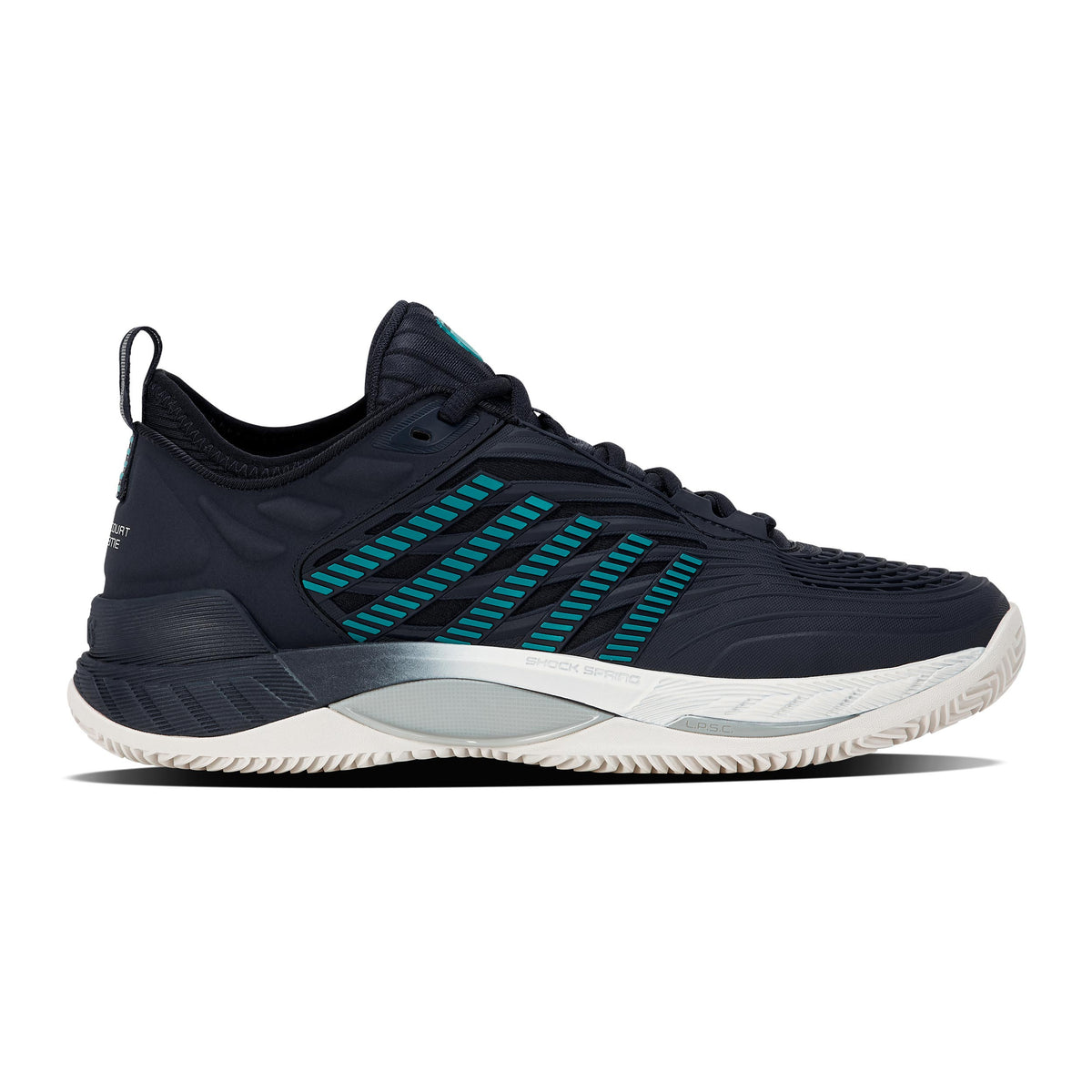 K-Swiss Hypercourt Supreme 2 Chaussure terre battue Hommes - noir, turquoise