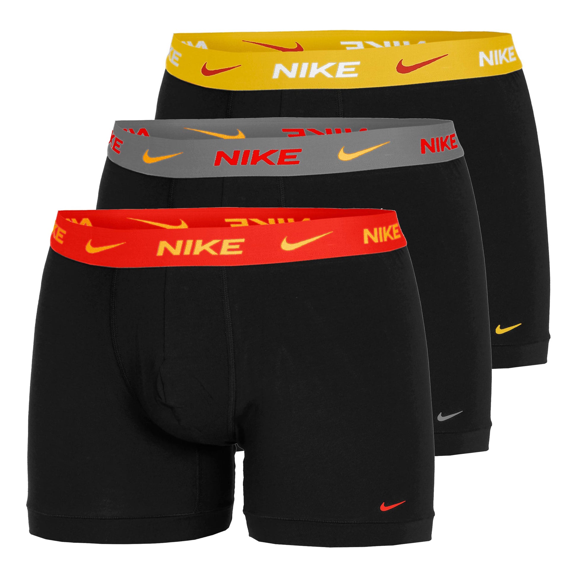 Nike Dri-Fit Essential Micro Trunk Boxershort - Verpakking 3 stuks Heren-zwart, veelkleurig