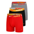 Essential Micro Boxershort - Verpakking 3 stuks Heren-rood, grijs