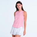 Chill Out Débardeur tank top Femmes - rosé, blanc