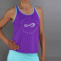 Cercle Tanktop Dames-paars