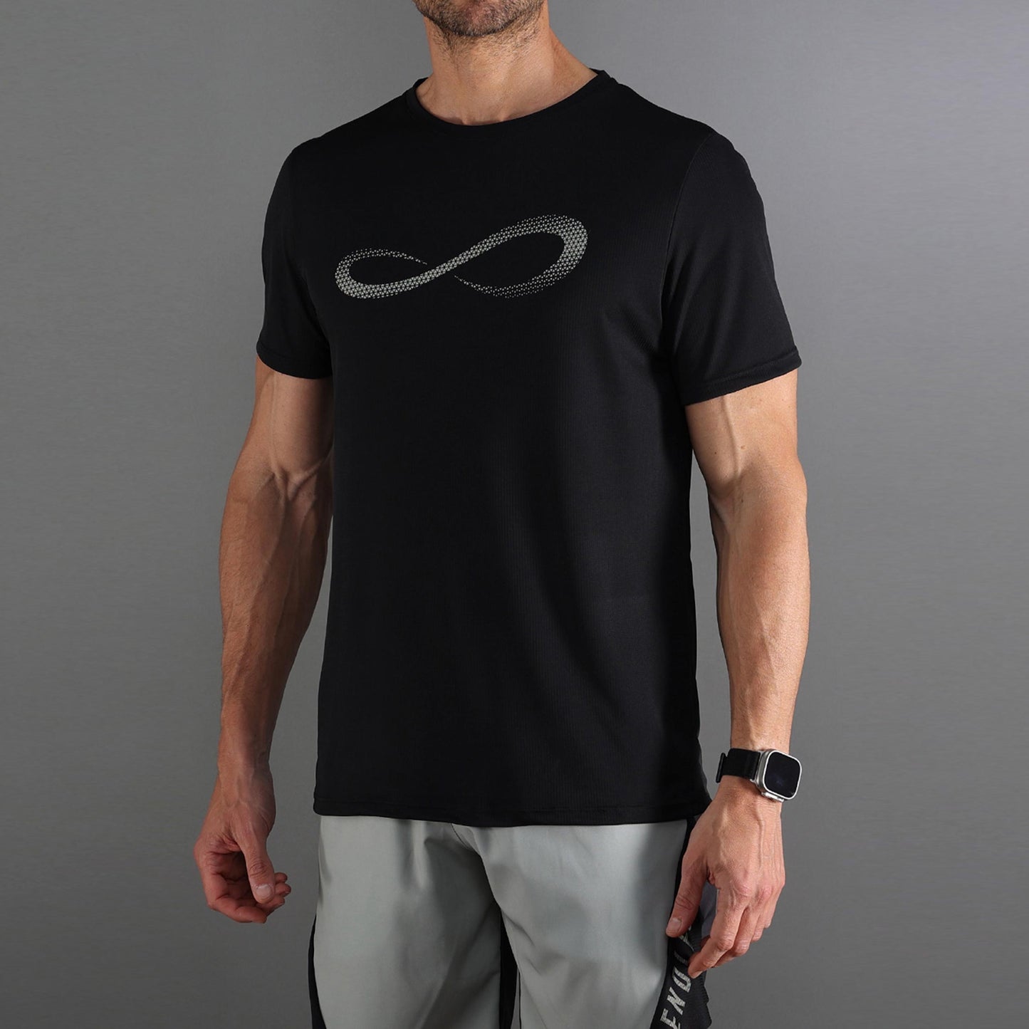 Endless Unlimited Diamond II T-shirt Hommes-noir, gris clair