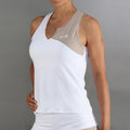 Bliss Tanktop Dames-wit, beige