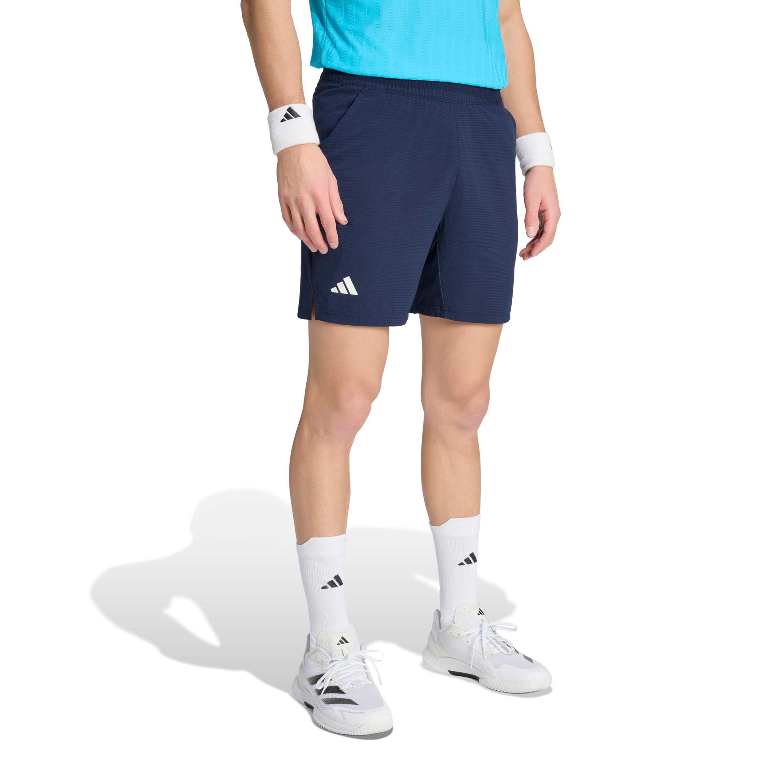 adidas 7Inch Ergo Shorts Heren - donkerblauw, wit