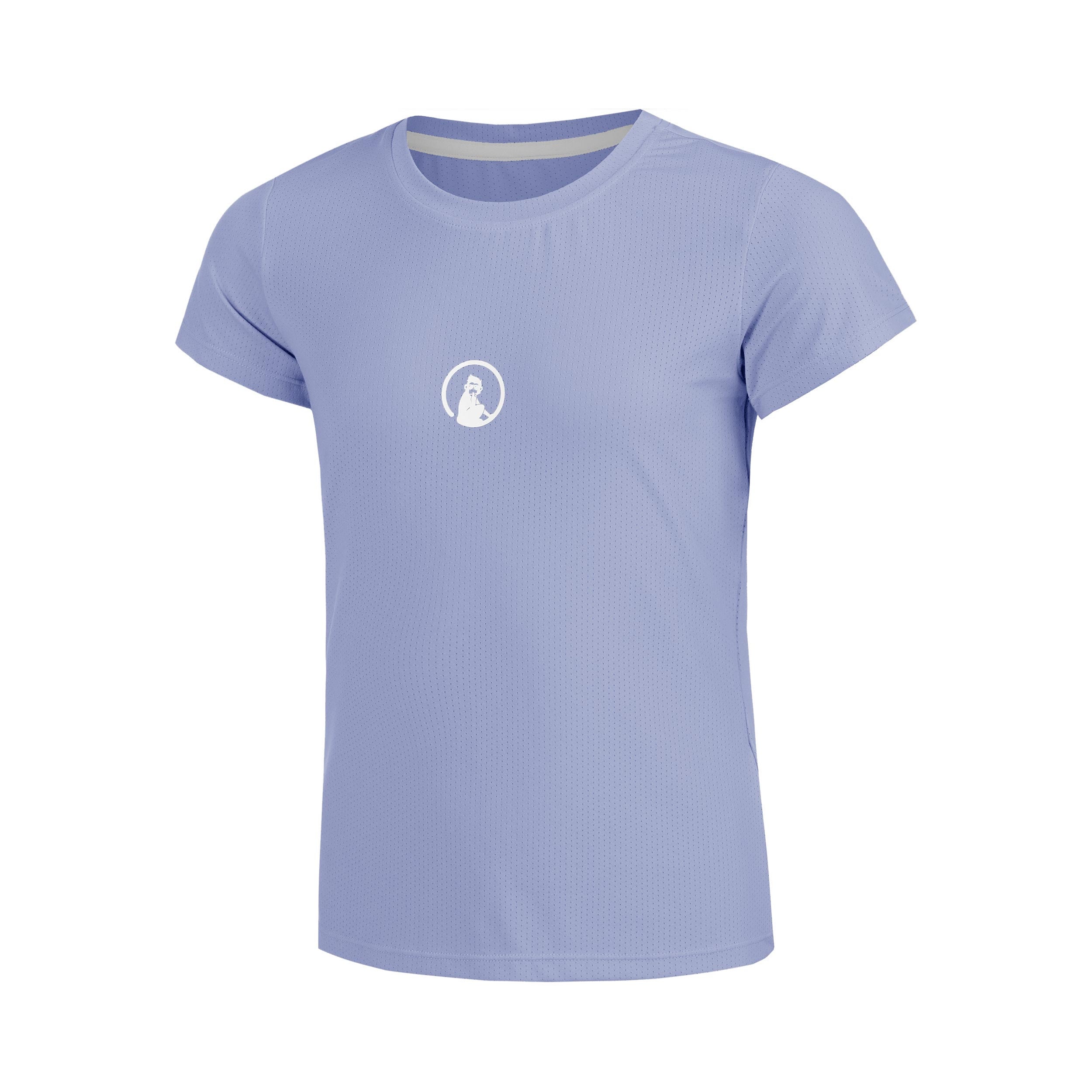 Quiet Please Glow Retriever T-shirt Meisjes - blauw