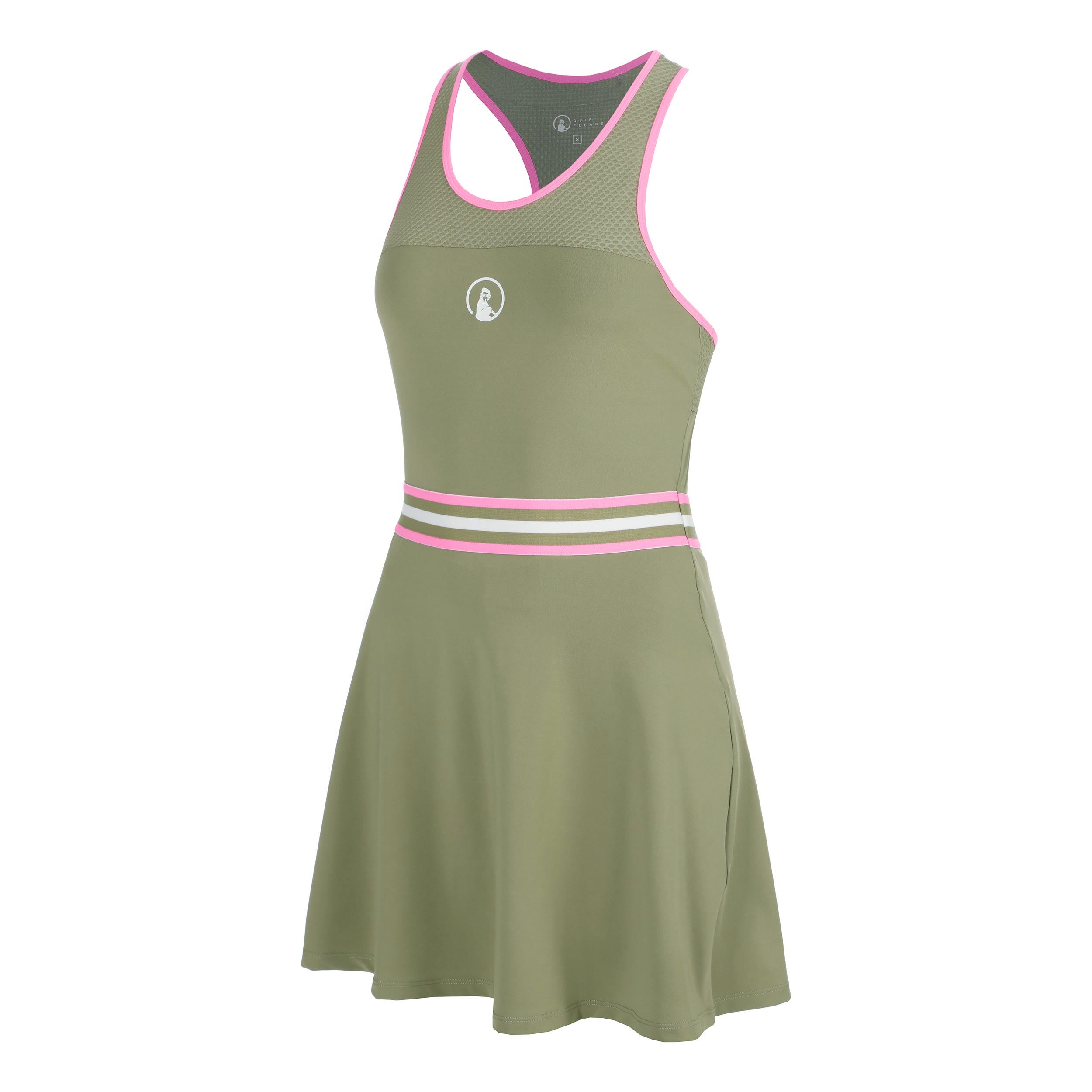 Quiet Please Memories Racerback Jurk Dames - kaki