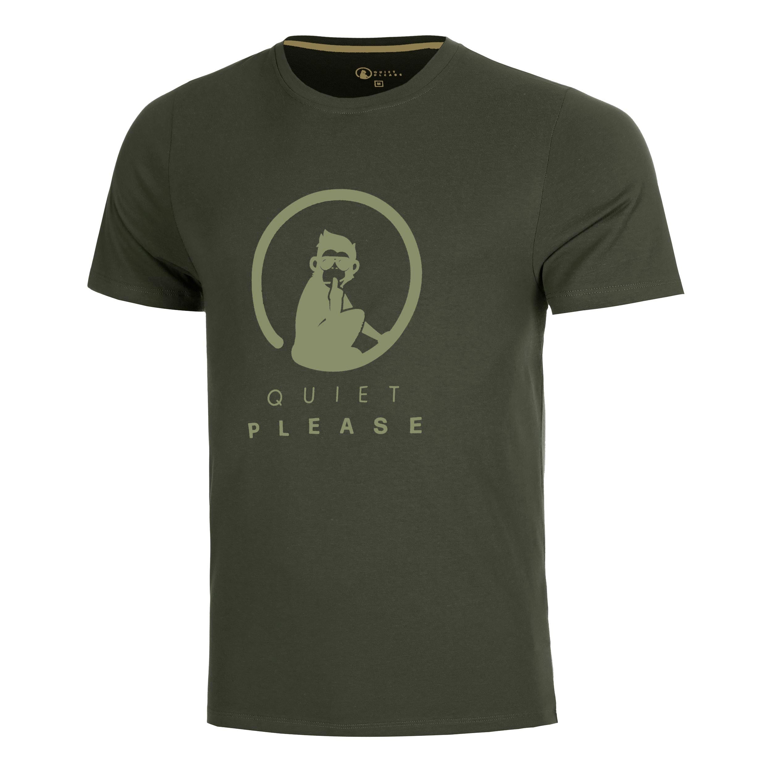 Quiet Please Memories Training T-shirt Hommes - vert foncé