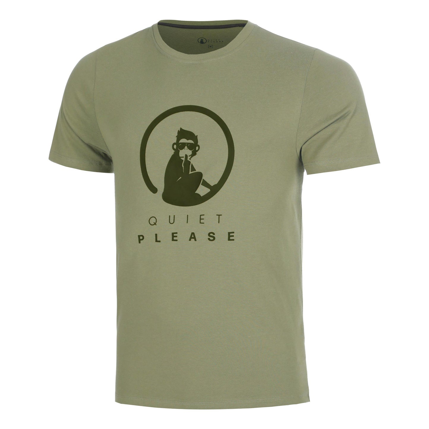 Quiet Please Memories Training T-shirt Hommes - kaki
