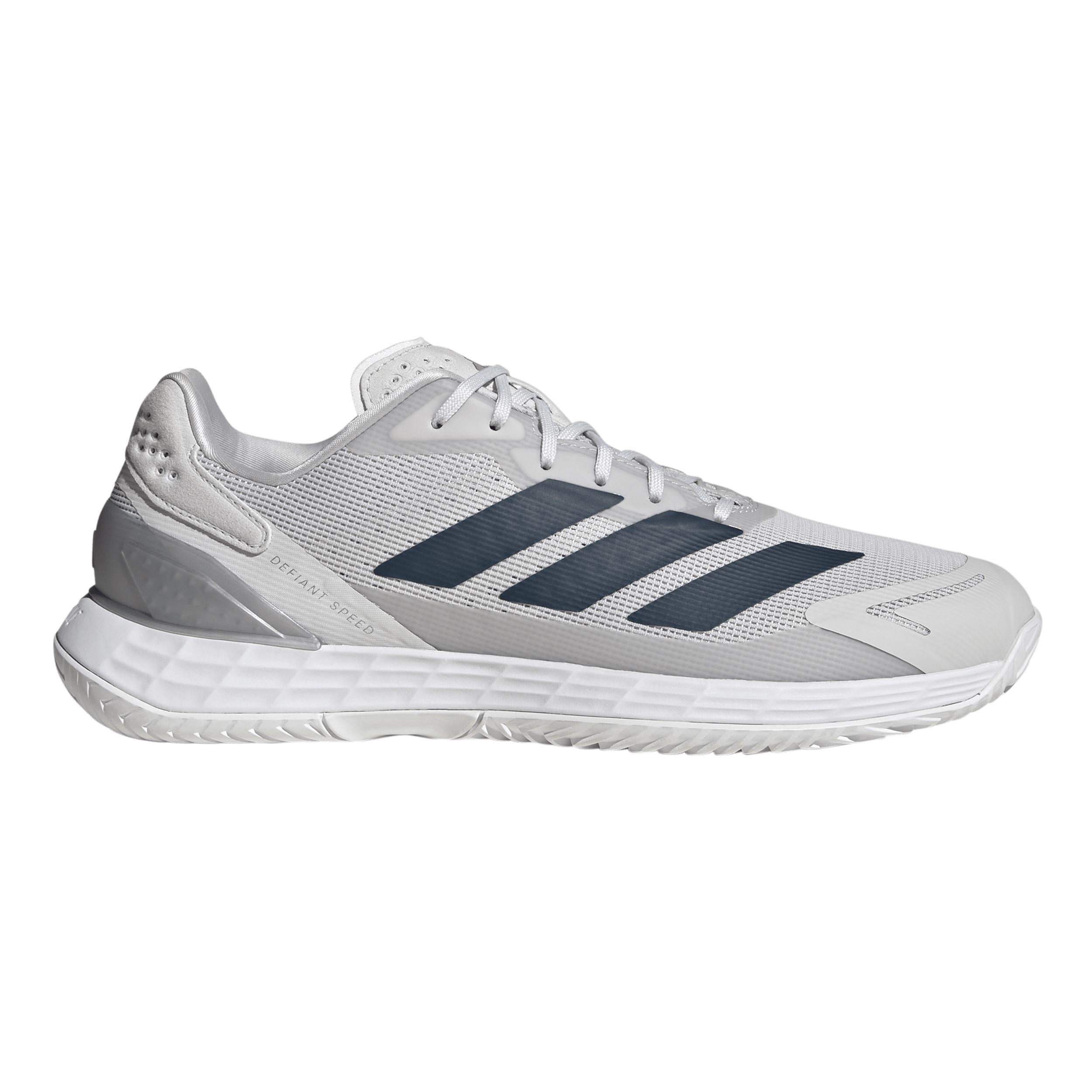 adidas Defiant Speed 2 M Allcourt schoen Heren - lichtgrijs, zwart