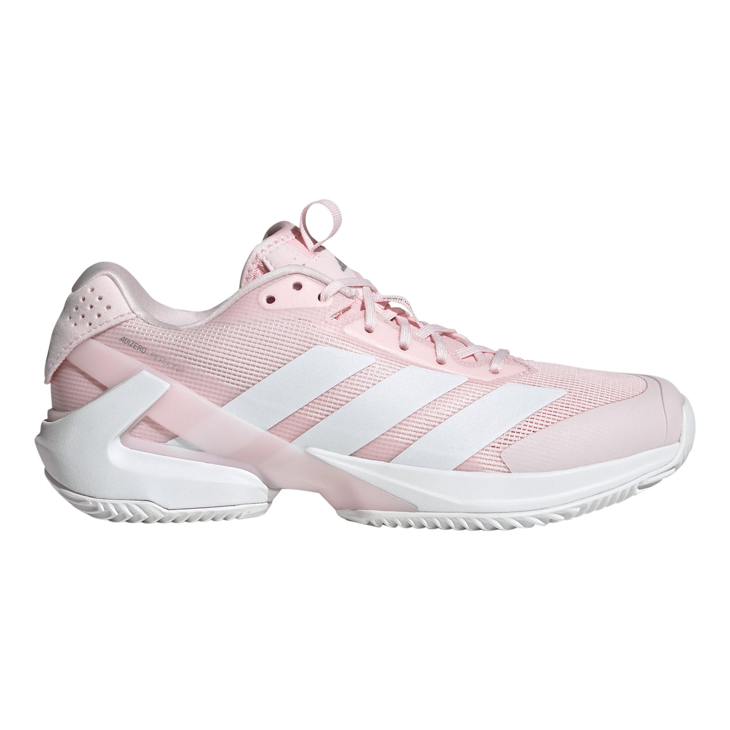 adidas adizero Ubersonic 5 Gravelschoen Dames - pastelroze, wit
