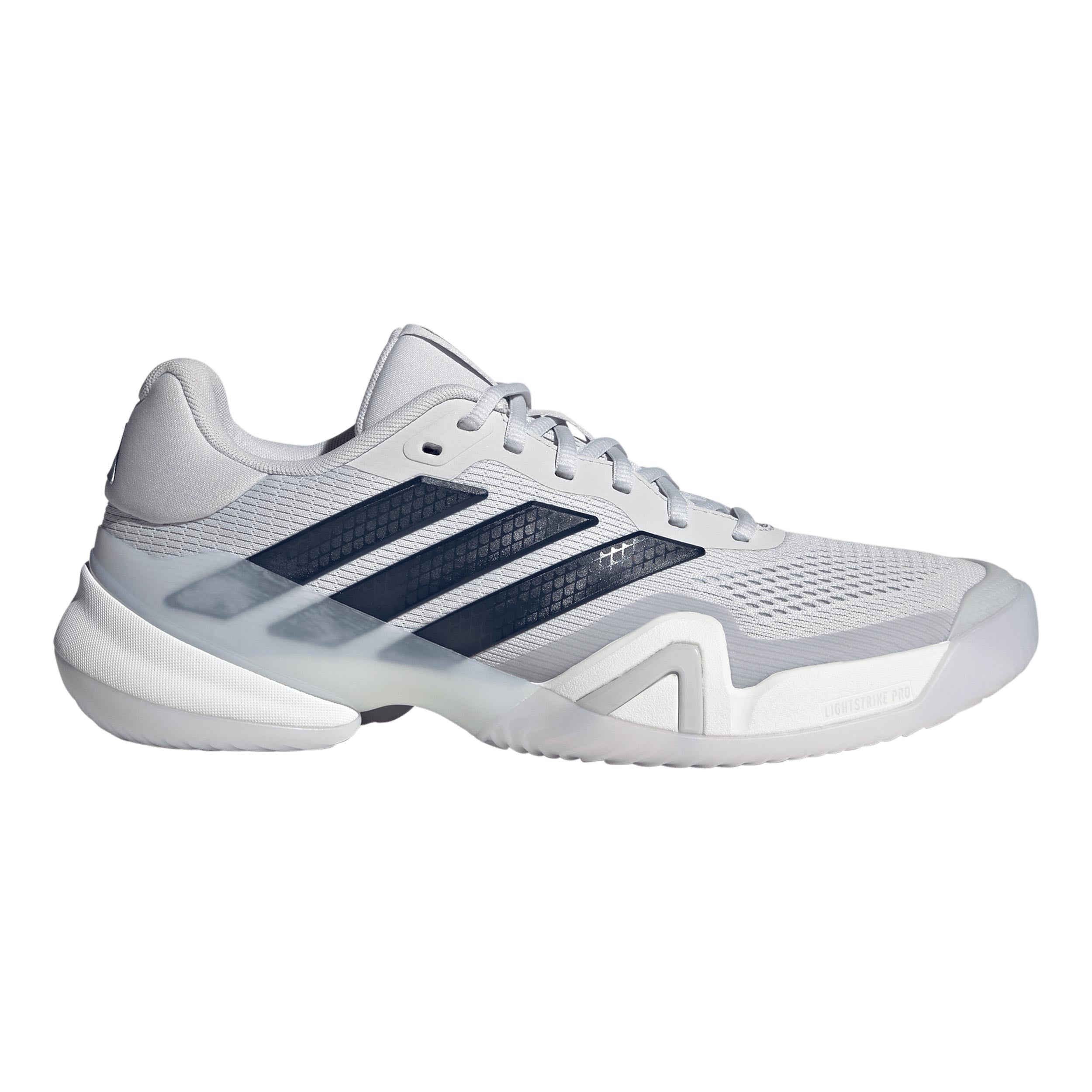 adidas Barricade 14 Allcourt schoen Heren - lichtgrijs, nachtblauw