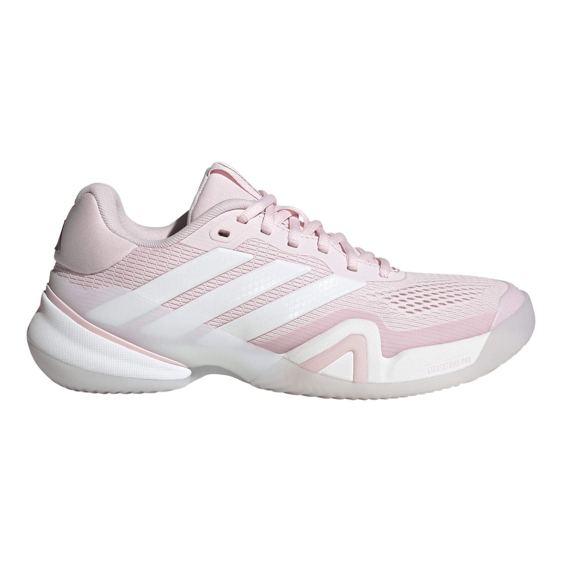 adidas Barricade 14 Gravelschoen Dames - pastelroze, wit