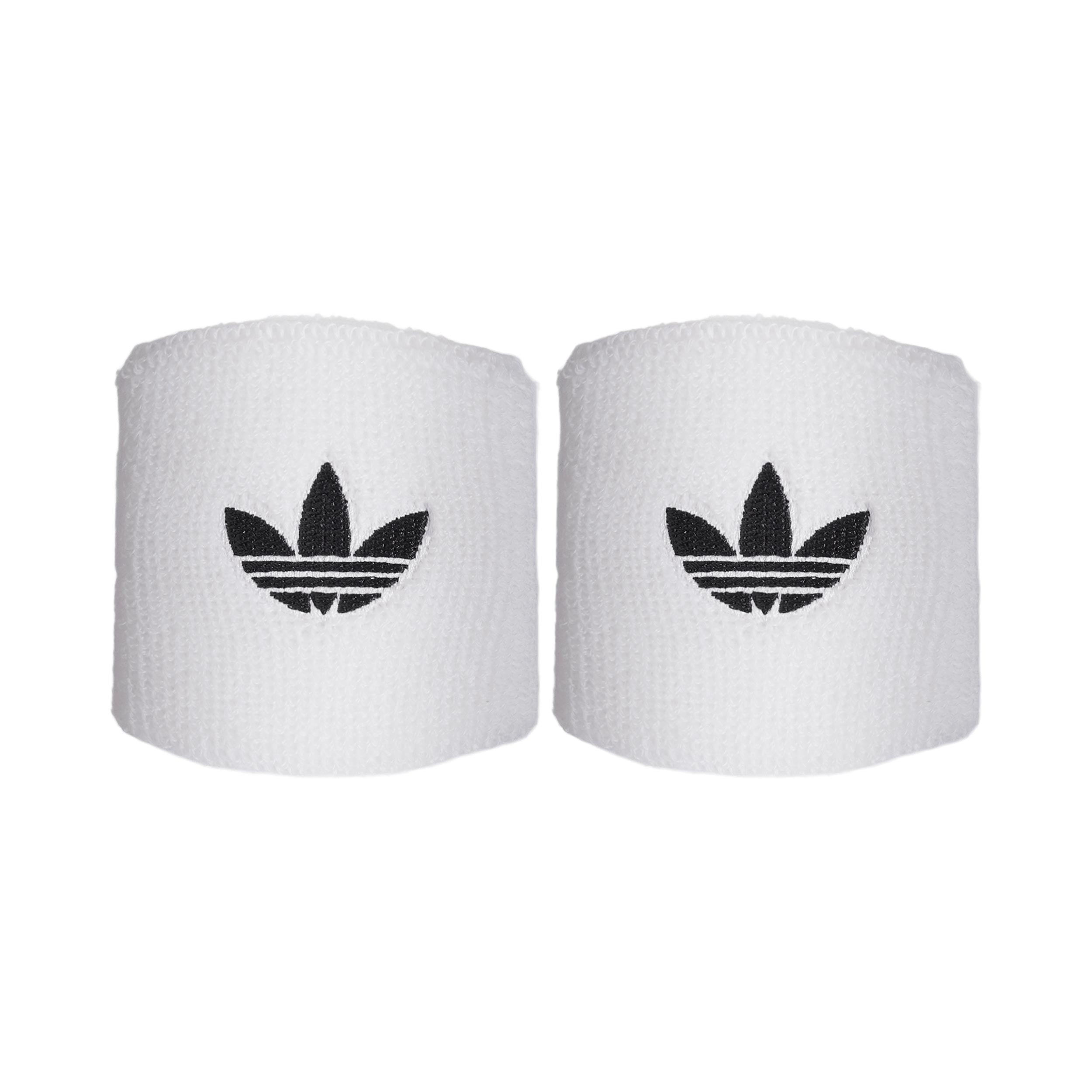 adidas Zweetband kort - wit, zwart