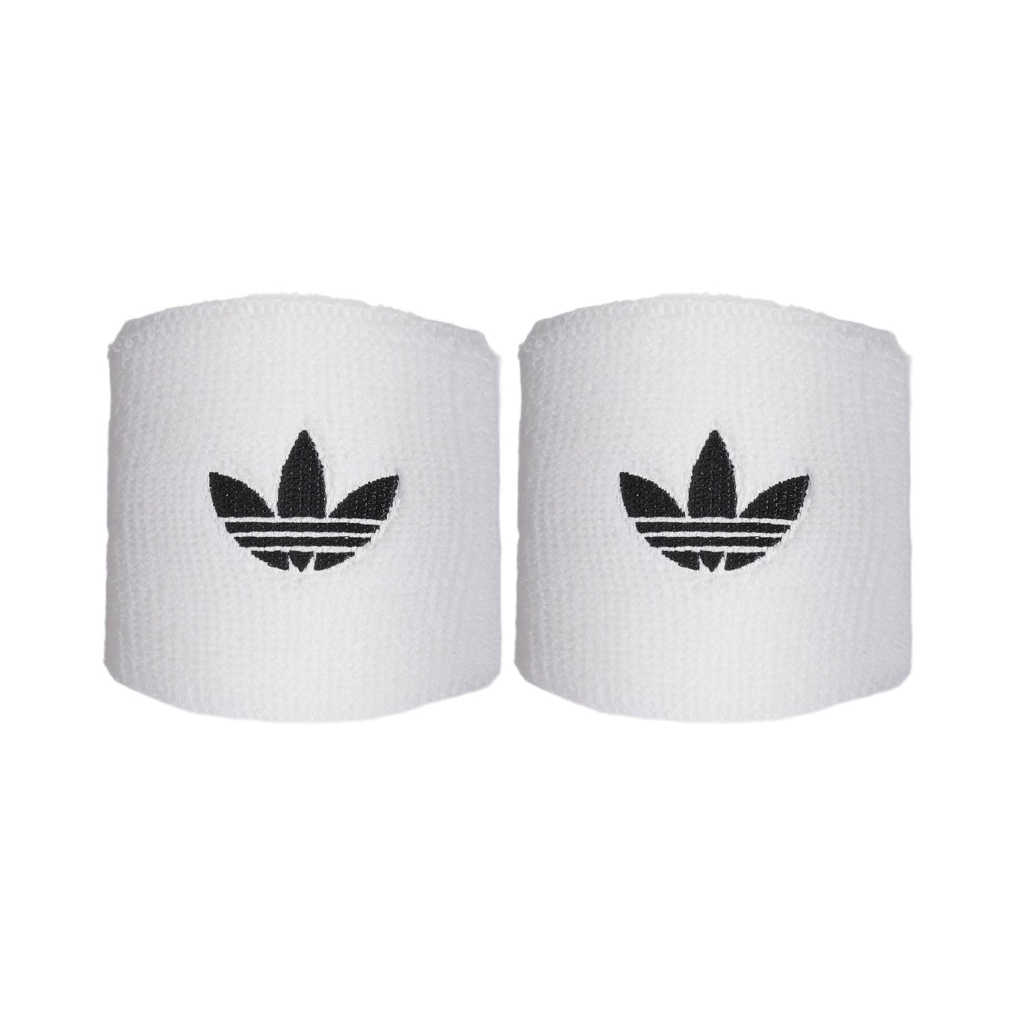 adidas Zweetband kort - wit, zwart