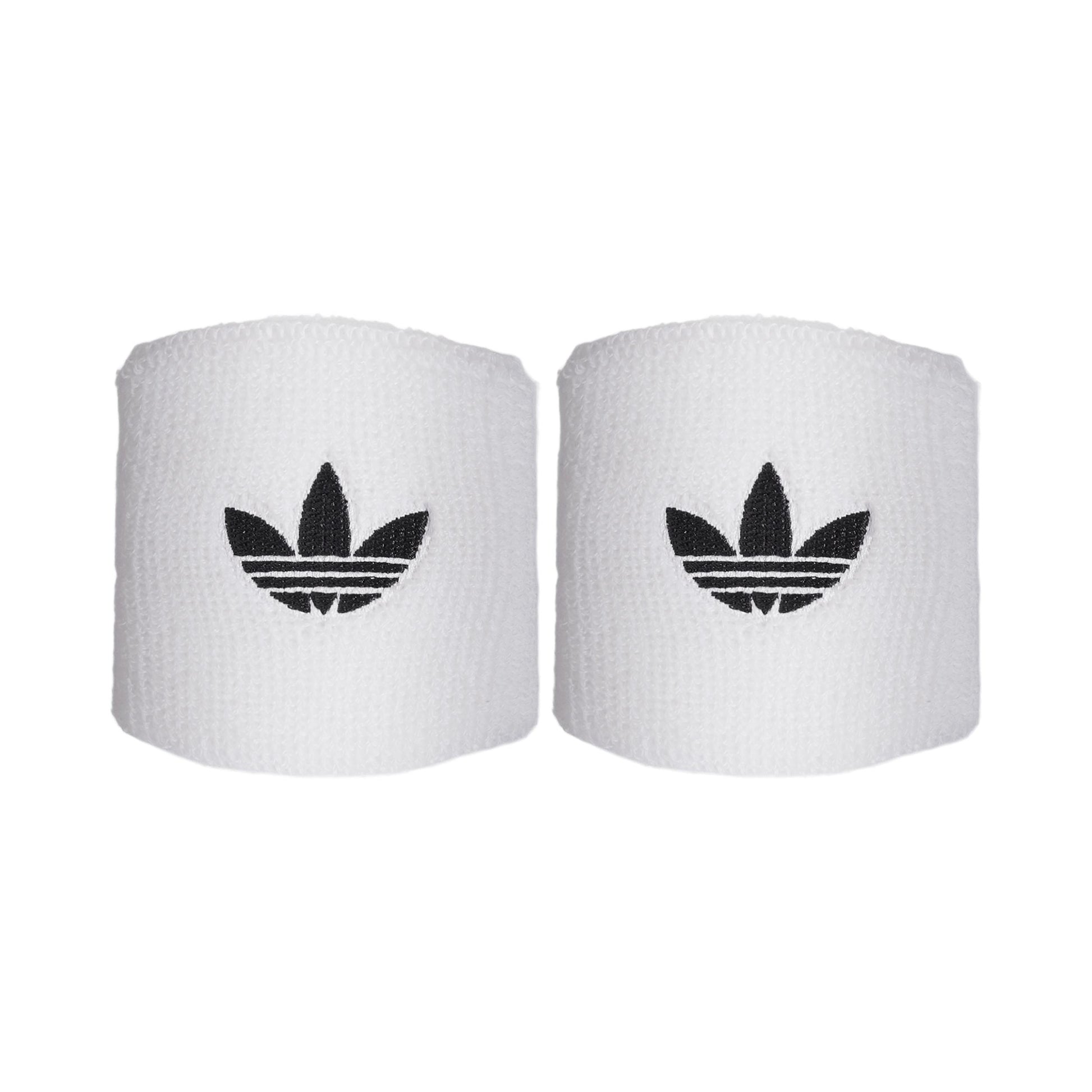 adidas Zweetband kort - wit, zwart