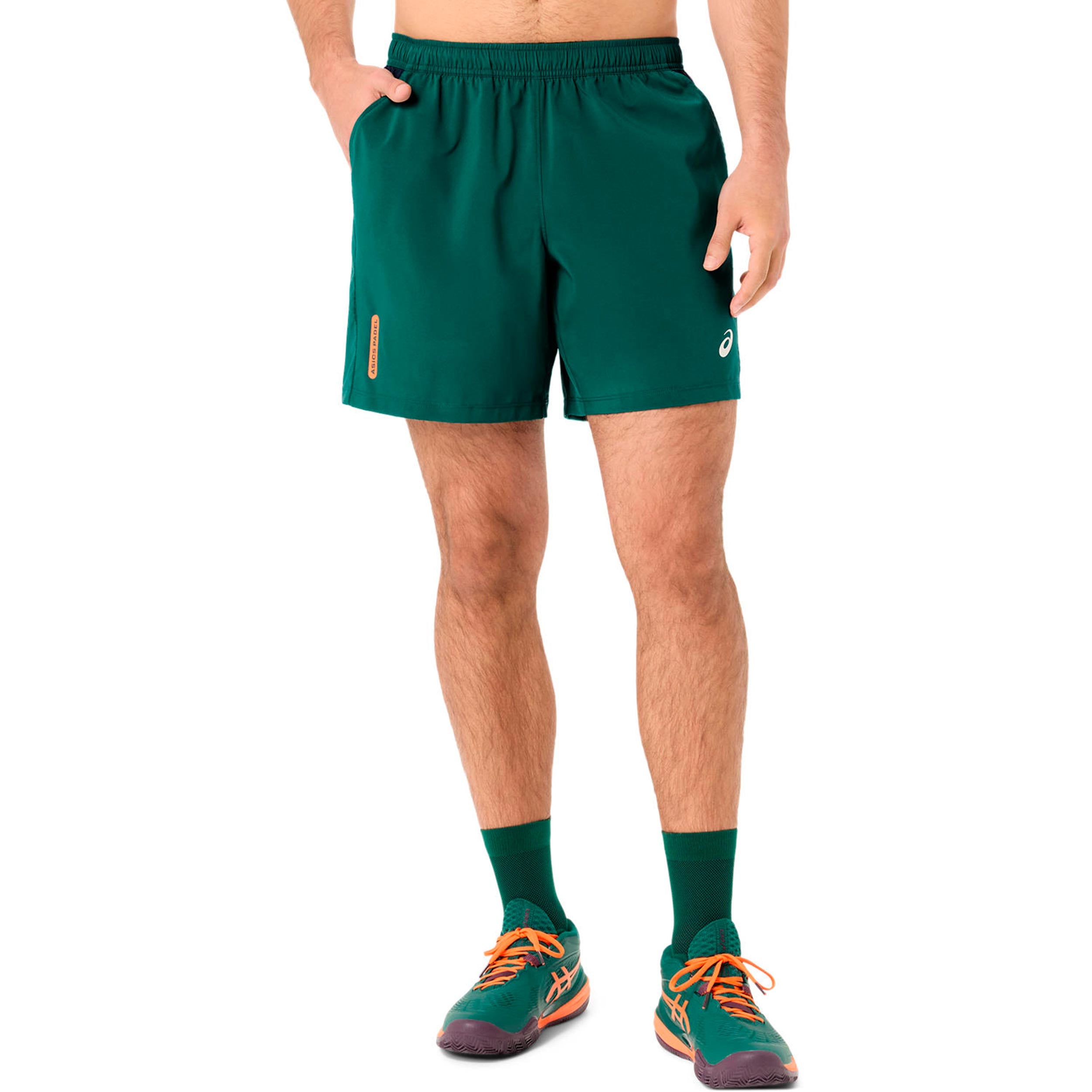 ASICS Court 7in Shorts Heren - donkergroen