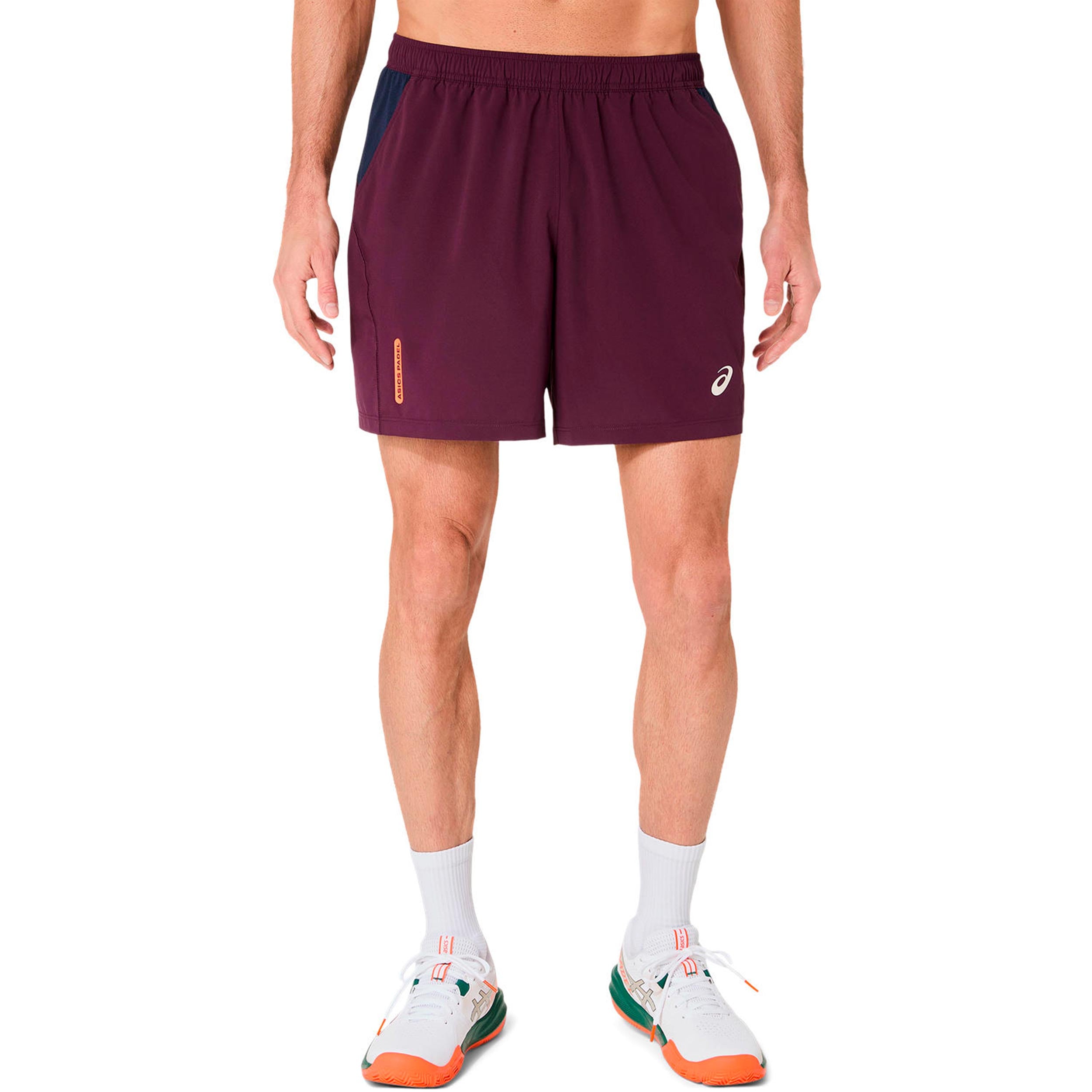 ASICS Court 7in Shorts Heren - wijnrood