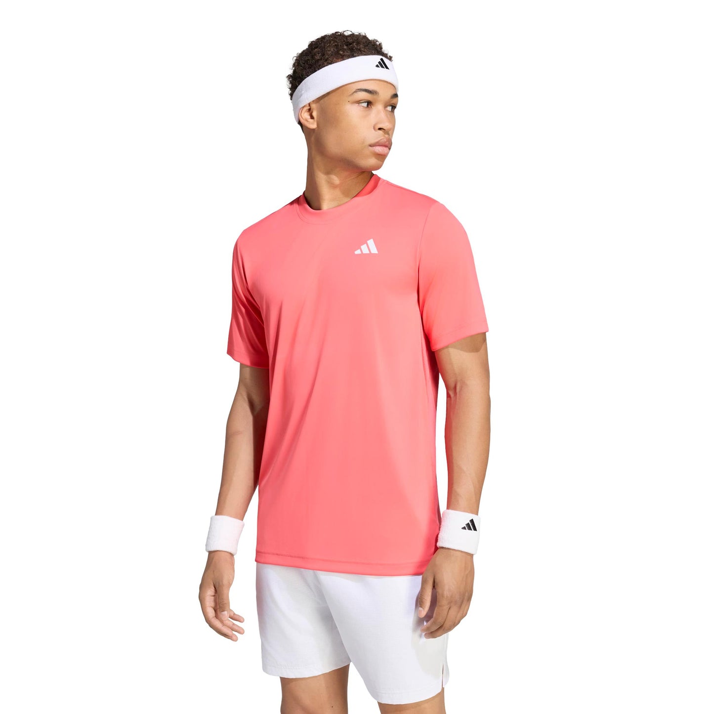 adidas Club T-shirt Heren - koraal