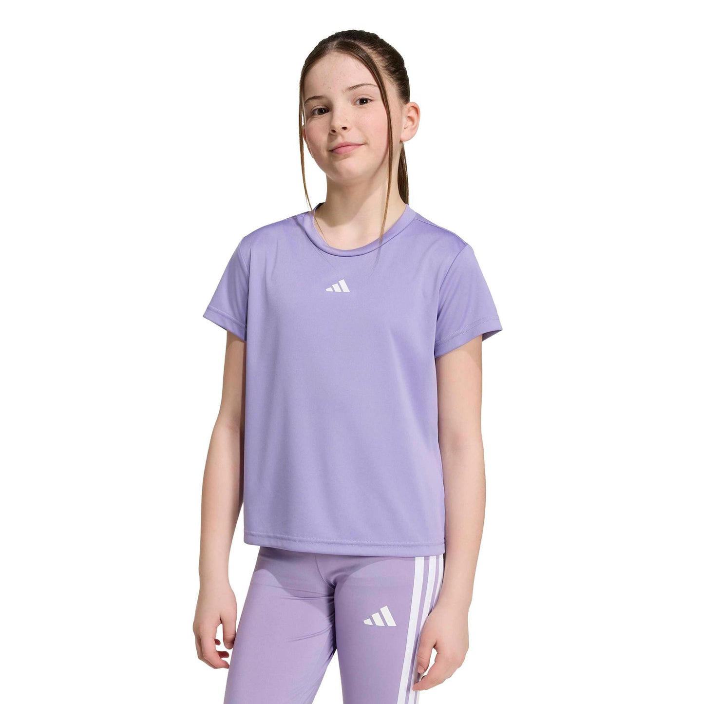 adidas Essentials Training T-shirt Enfants - lilas, blanc