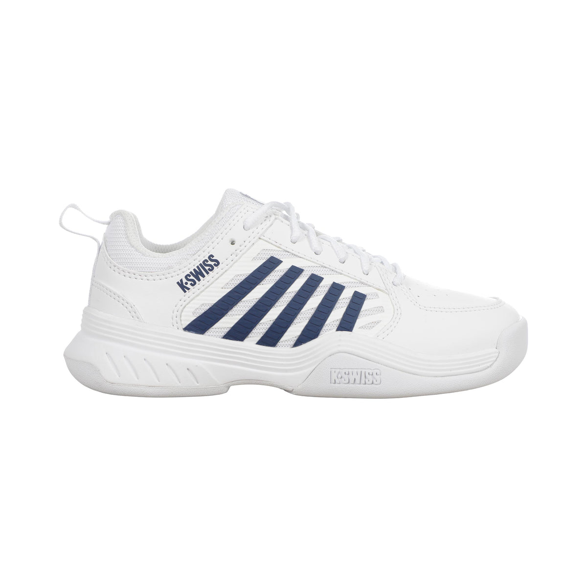 K-Swiss Court Express 2 Tennisschoen tapijt Kinderen - wit, donkerblauw