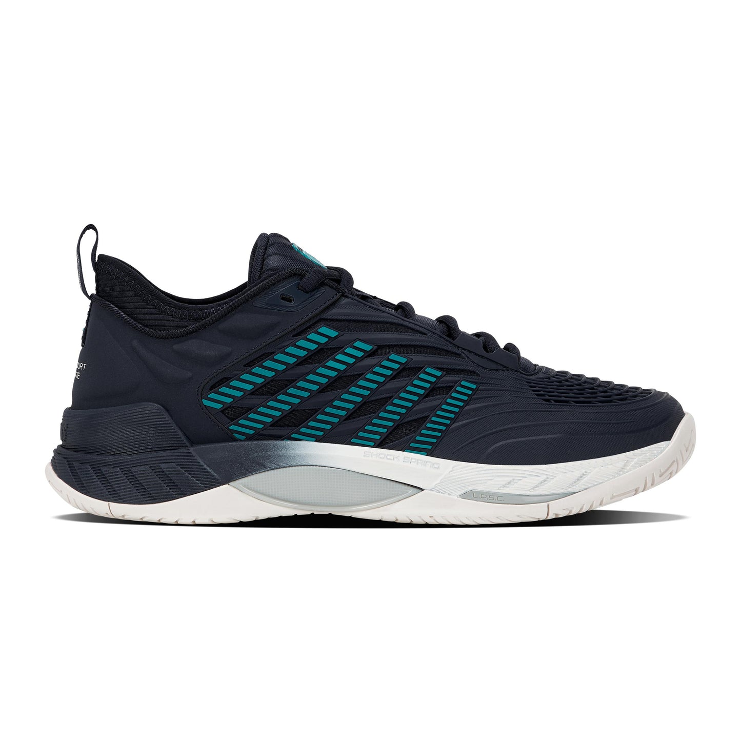 K-Swiss Hypercourt Supreme 2 Allcourt schoen Heren - zwart, turkoois