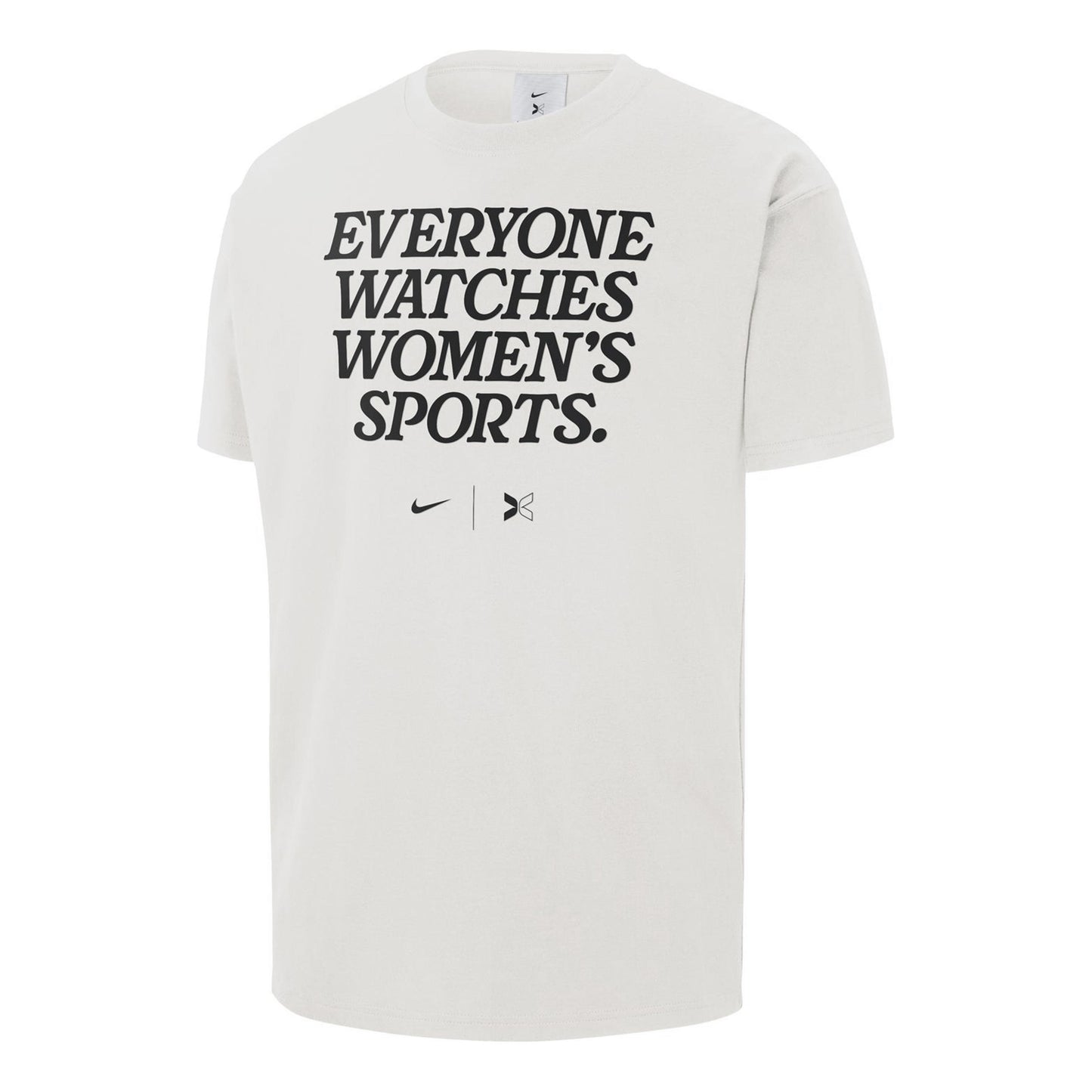 Nike Everyone Watches Women's Sport T-shirt Dames-beige