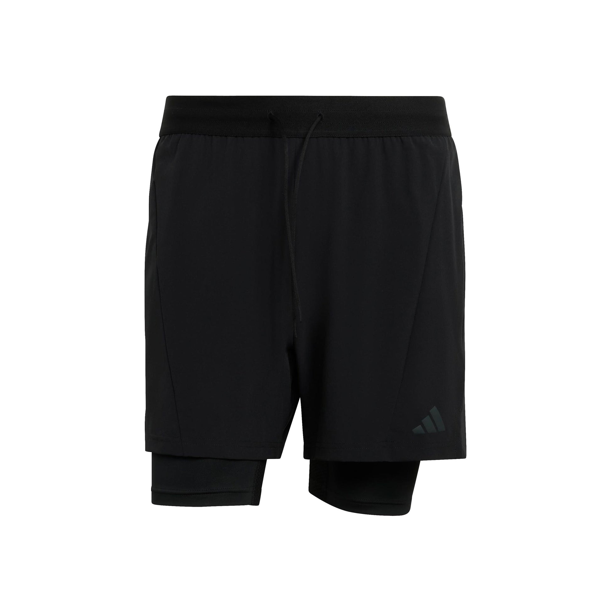 adidas D4T 2in1 Shorts Heren-zwart