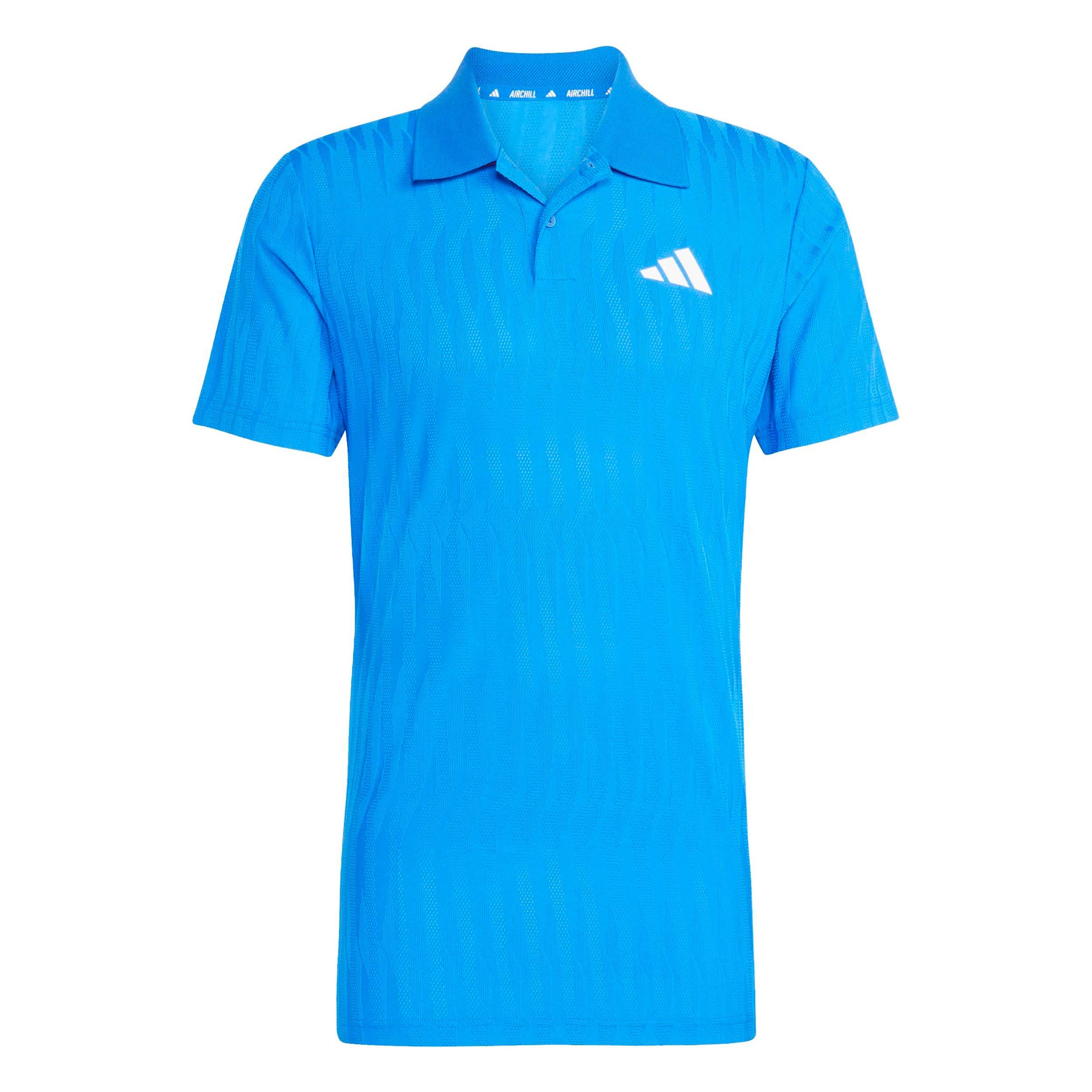 adidas Freelift Polo Hommes - bleu, blanc