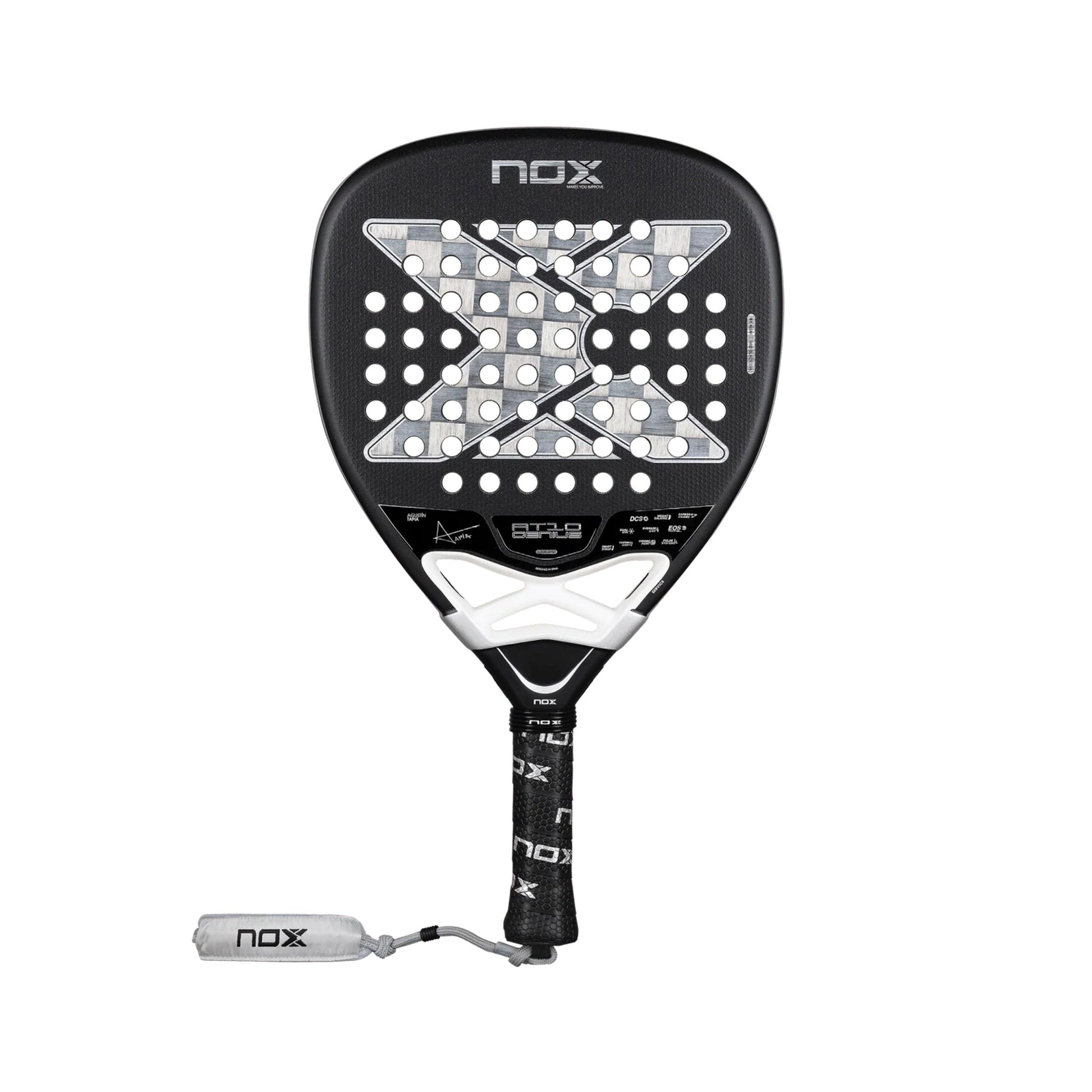 NOX AT10 Genius Attack 18K Padel racket Testrackets