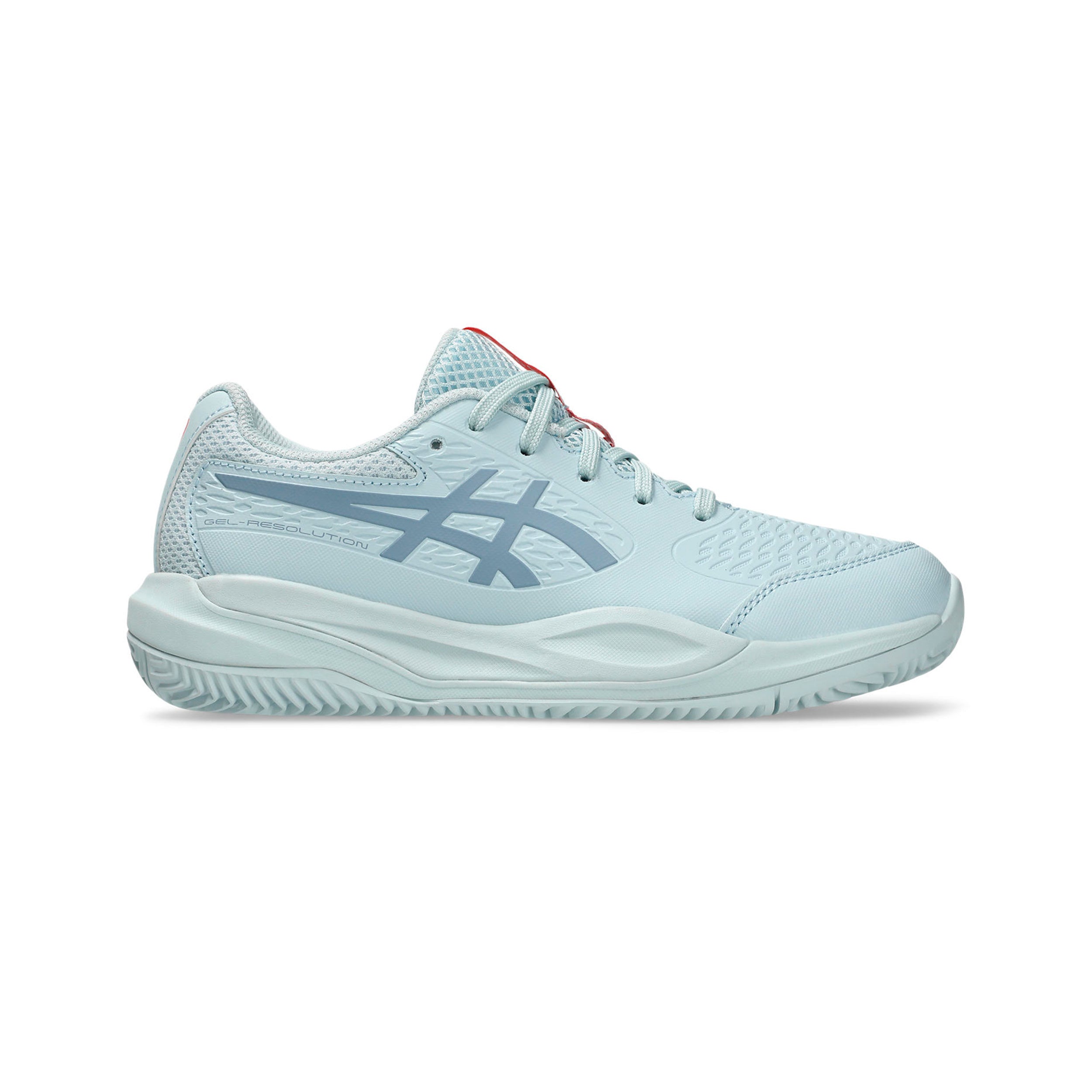 ASICS Gel-Resolution X GS Gravelschoen Kinderen - lichtblauw, grijs