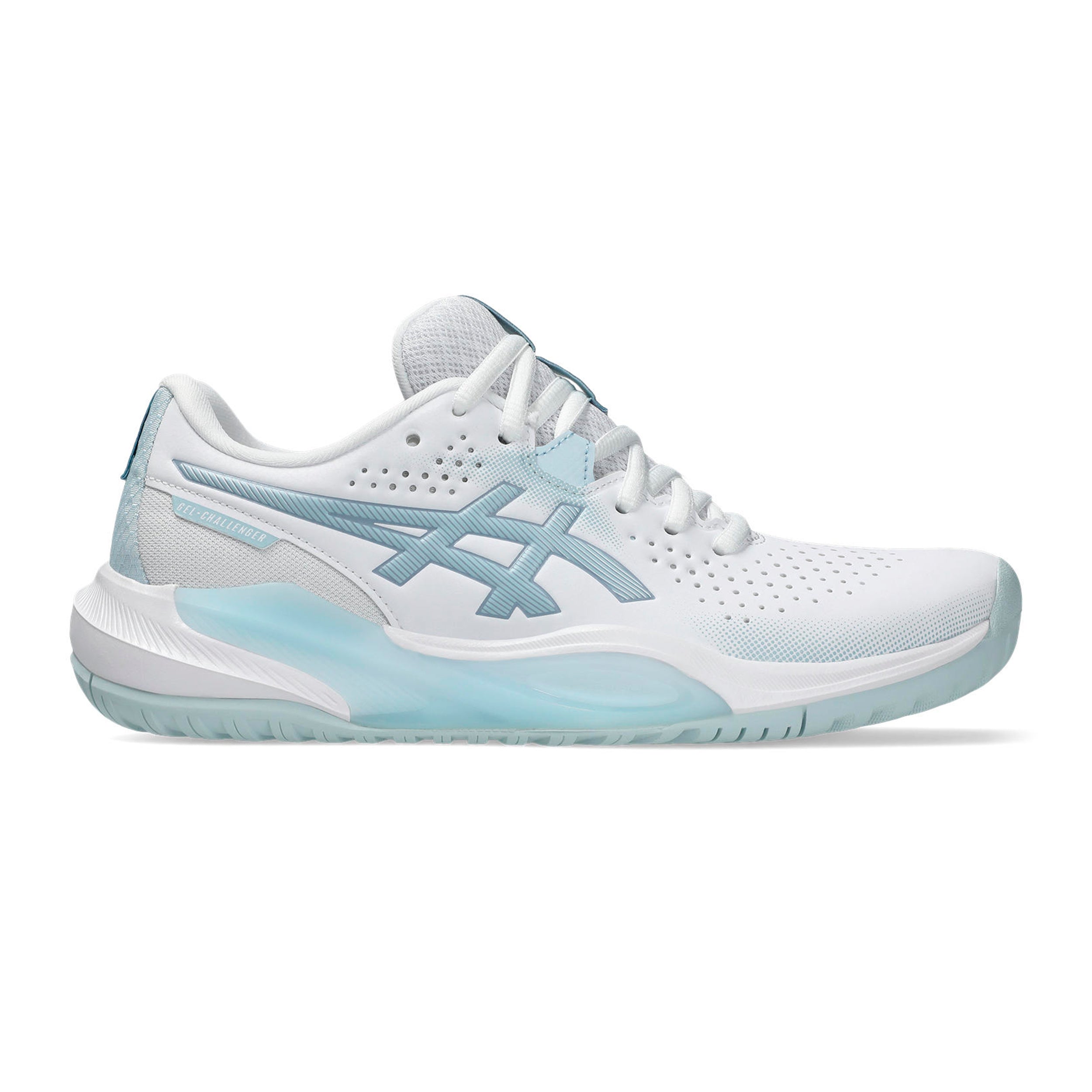 ASICS Gel-Challenger 15 Chaussures toutes surfaces Femmes - blanc, bleu clair