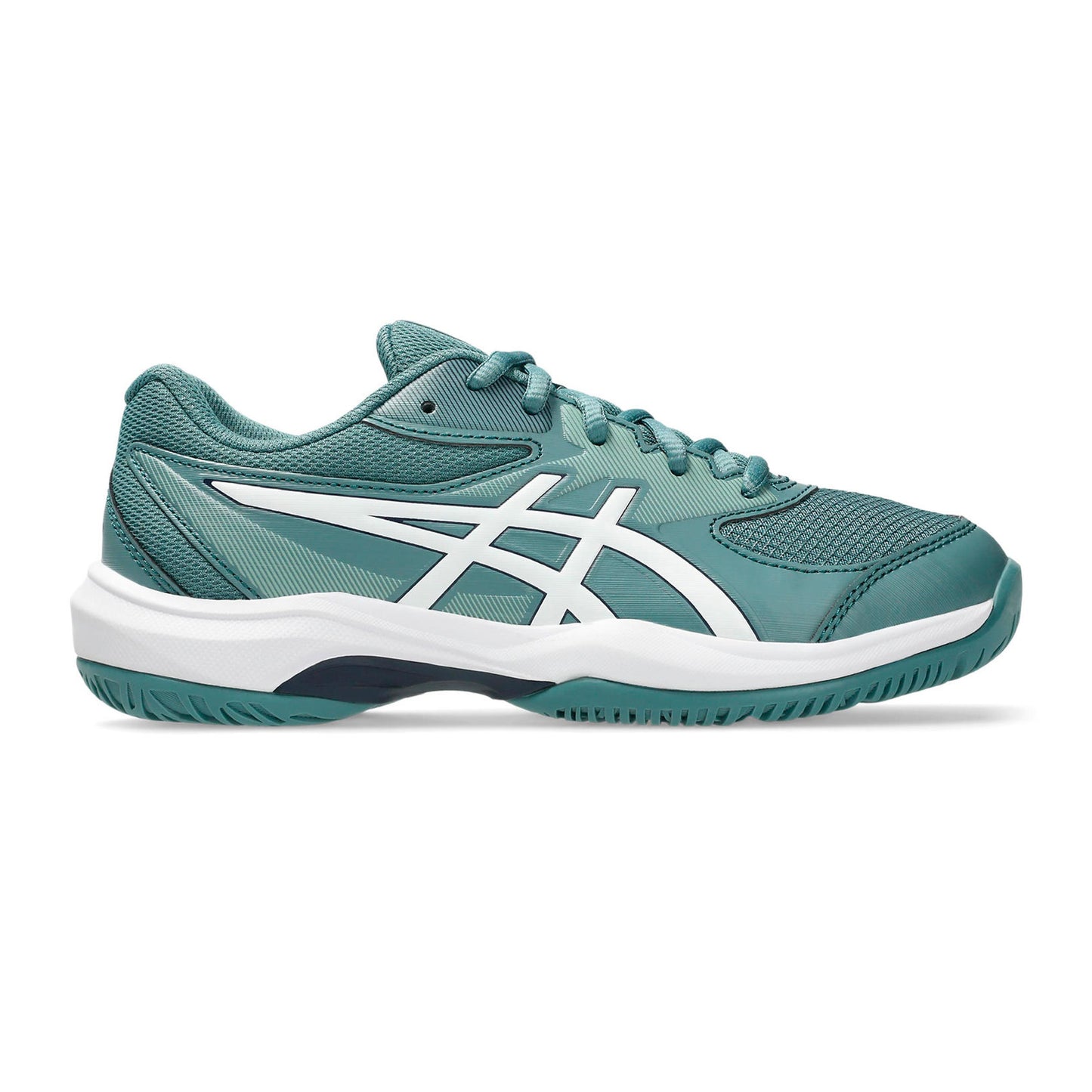 ASICS Gel-Game 10 GS Allcourt schoen Kinderen - petrolblauw, wit