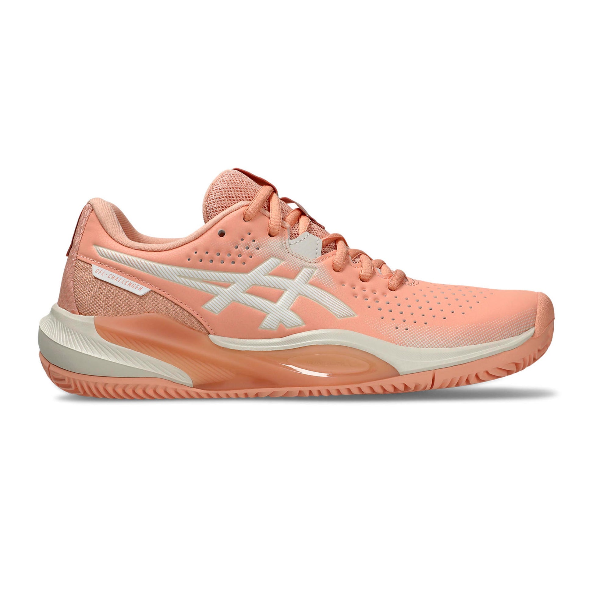 ASICS Gel-Challenger 15 Gravelschoen Dames - abrikoos, wit