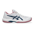Game FF Chaussure terre battue Femmes - blanc, bleu foncé