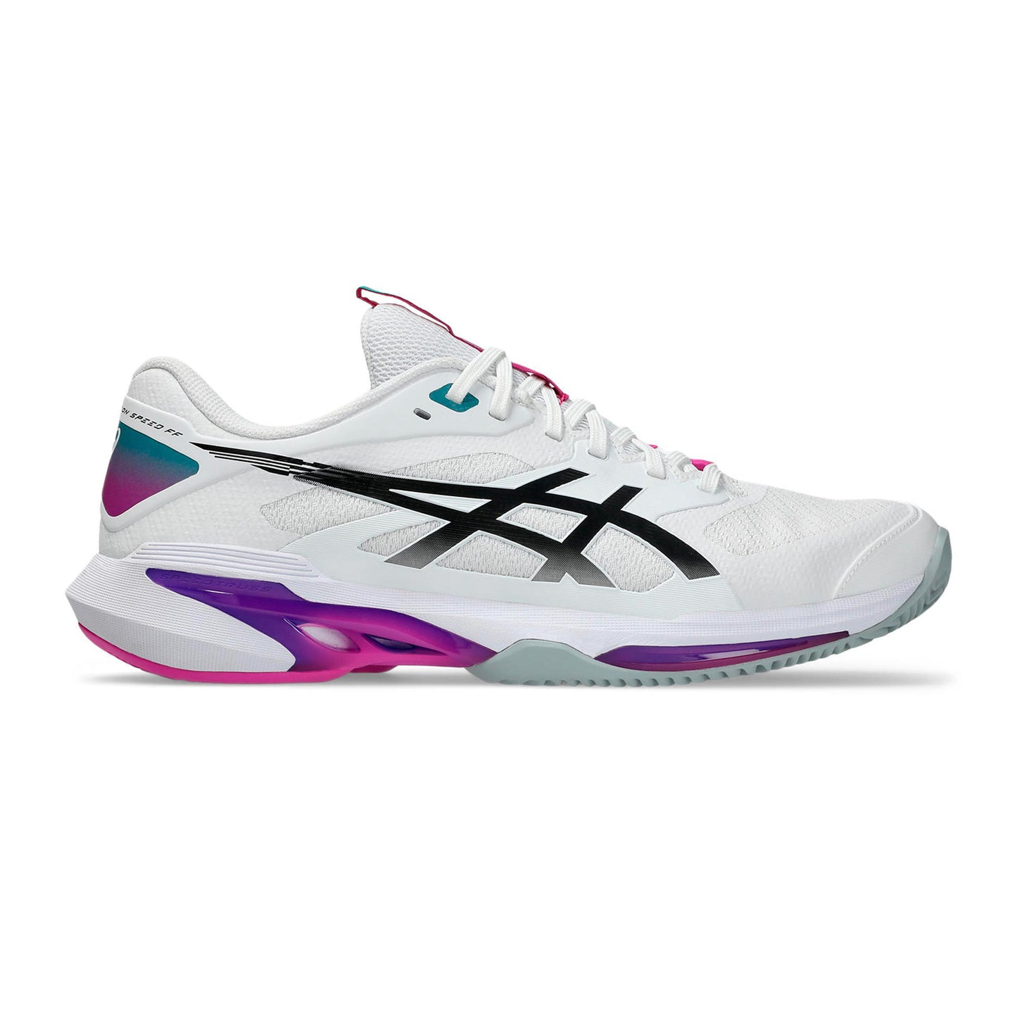 ASICS Solution Speed FF 4 Chaussure terre battue Hommes - blanc, rose