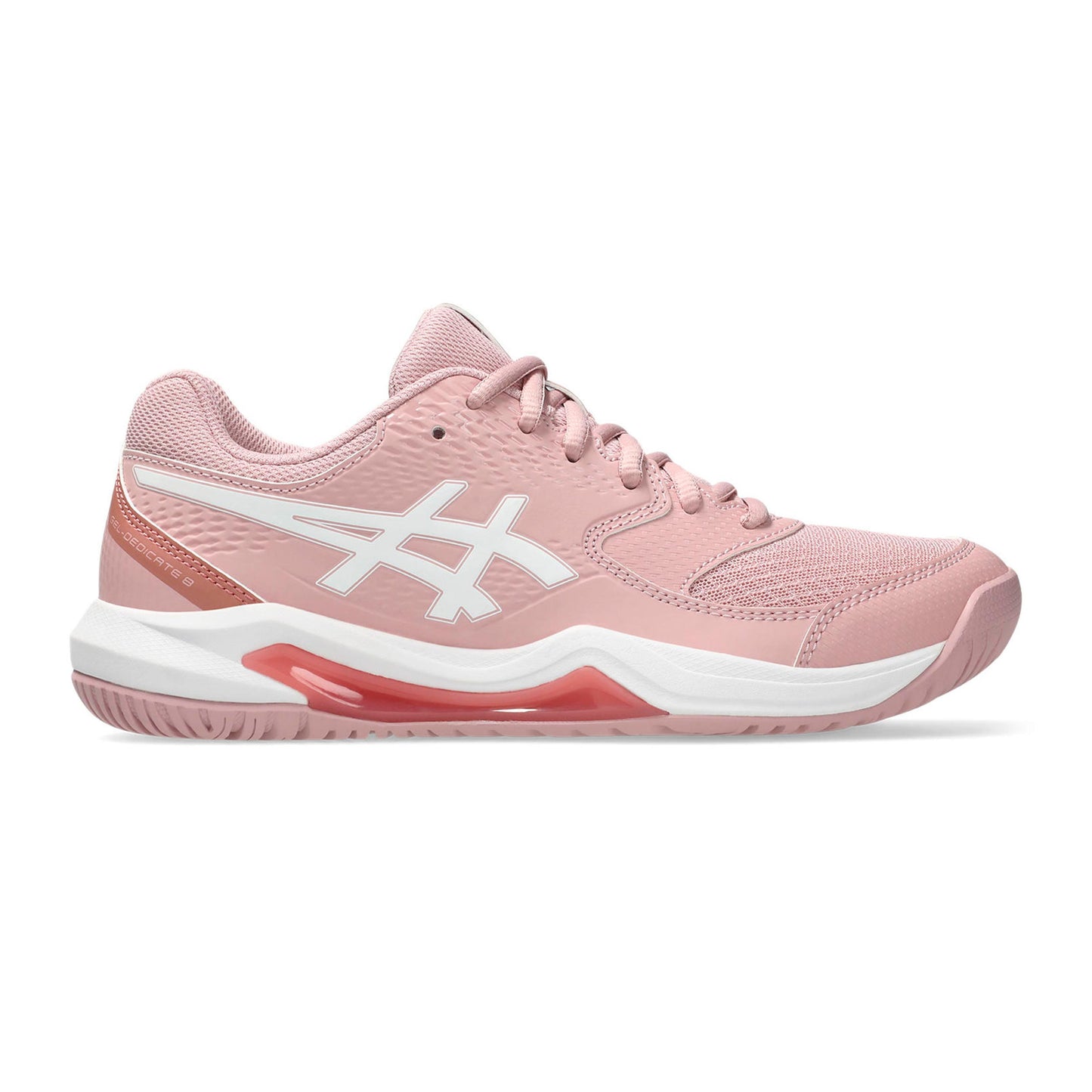 ASICS Gel-Dedicate 8 Chaussures toutes surfaces Femmes - rosé, blanc
