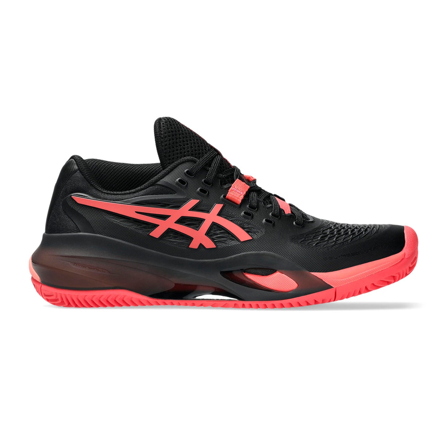 ASICS Gel-Resolution X Gravelschoen Dames - zwart, neonroze