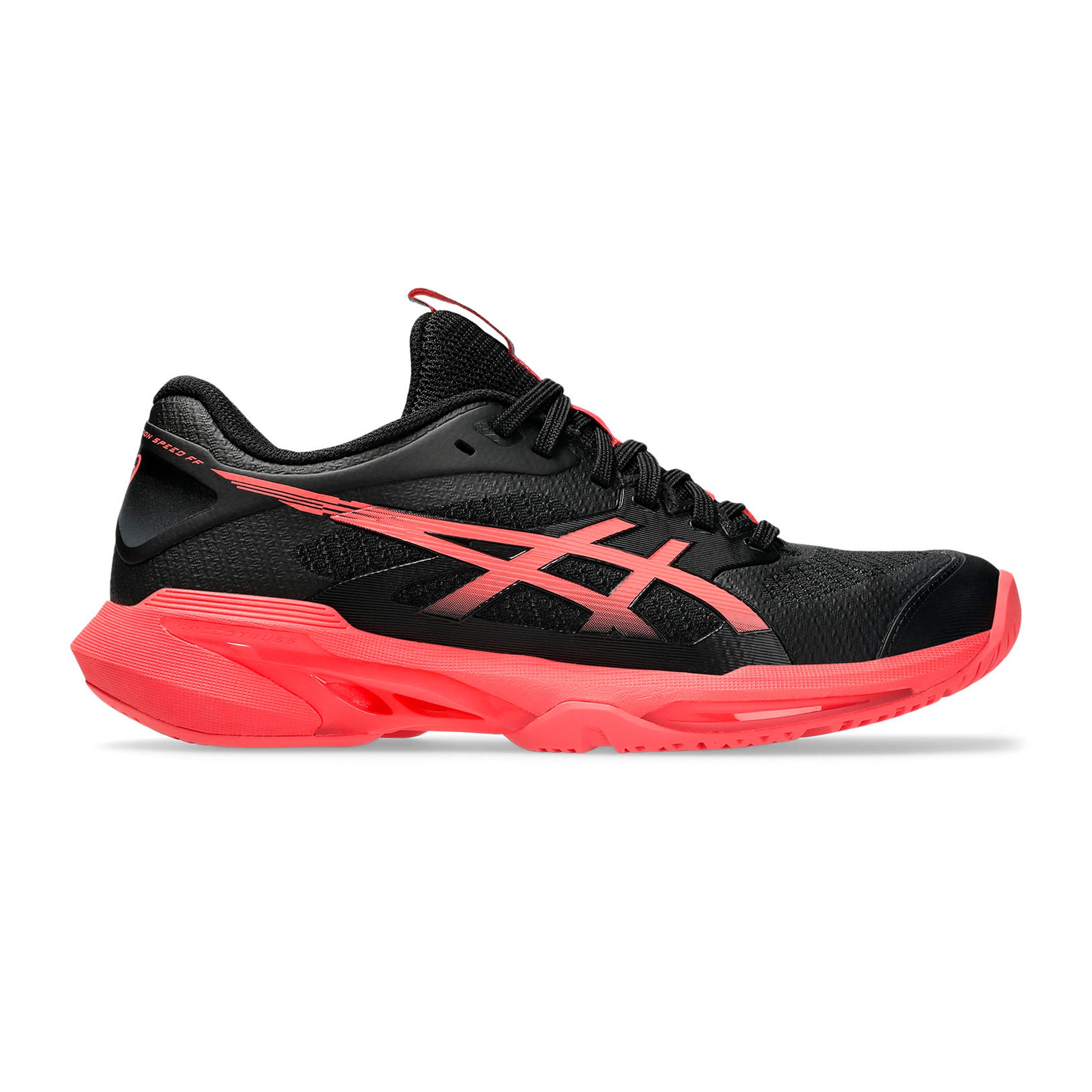 ASICS Solution Speed FF 4 Chaussures toutes surfaces Femmes - noir, pink fluo