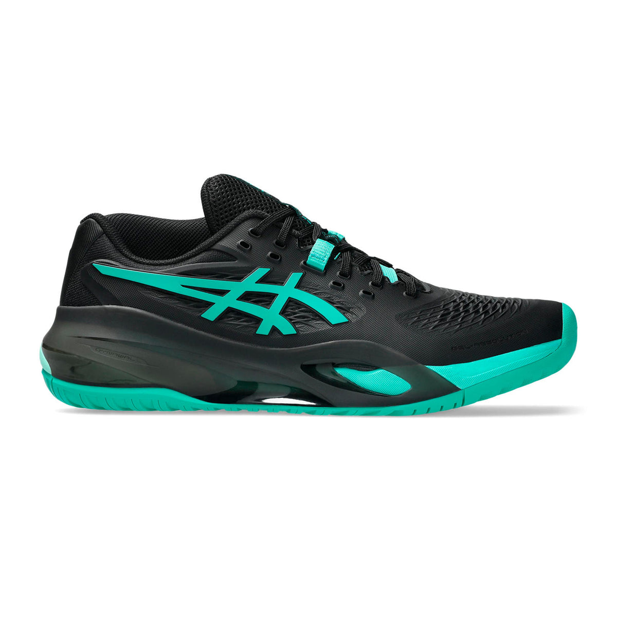 ASICS Gel-Resolution X Chaussures toutes surfaces Hommes - noir, turquoise