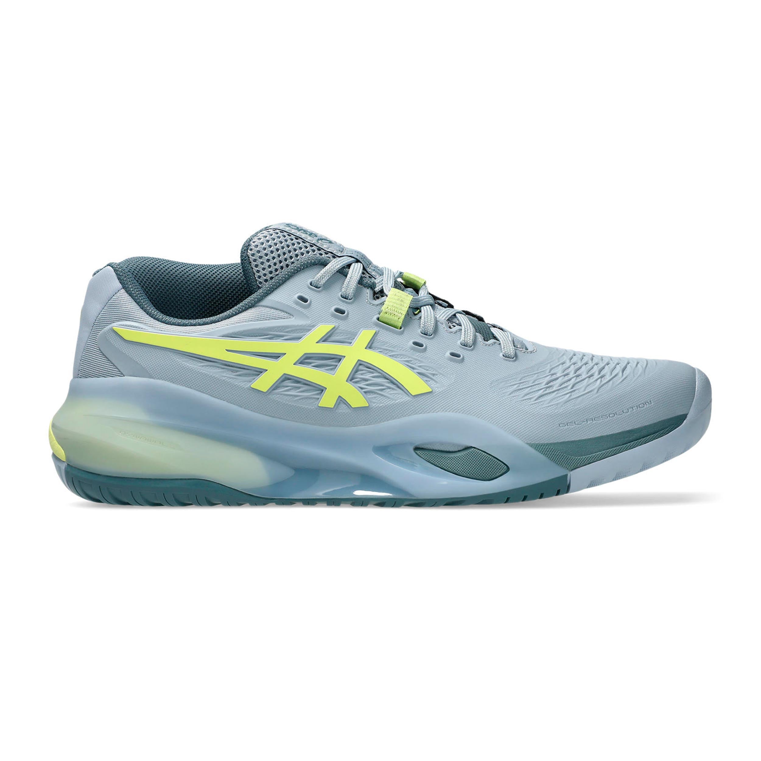 ASICS Gel-Resolution X Chaussures toutes surfaces Hommes - gris, vert