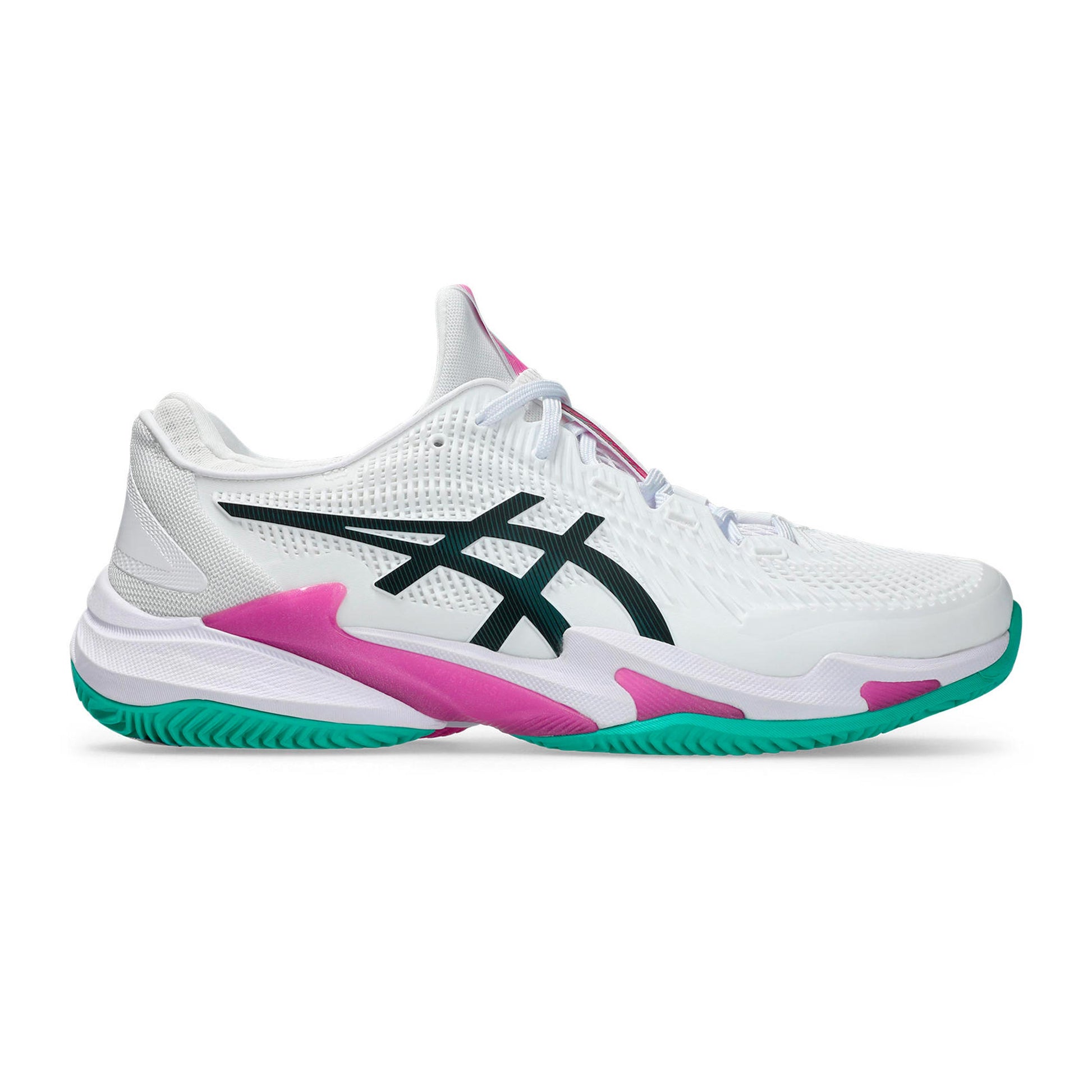 ASICS Court FF 3 Chaussure terre battue Hommes - blanc, rose