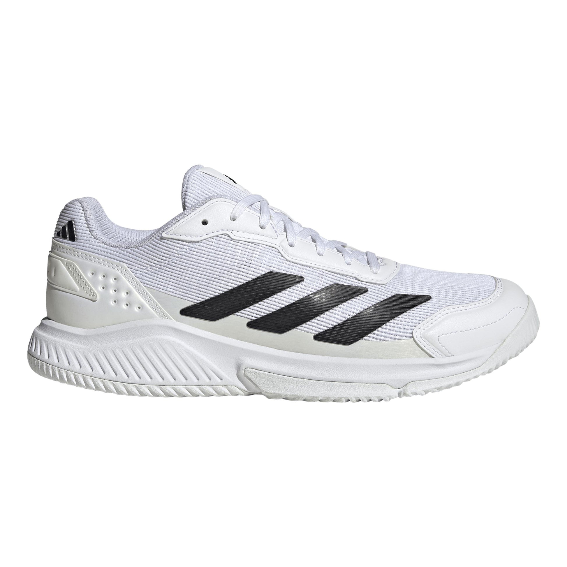 adidas Courtquick Padel schoen Heren - gebroken wit, zwart